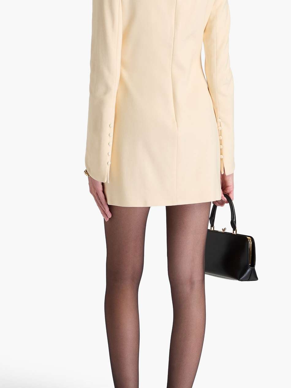 woven mini dress