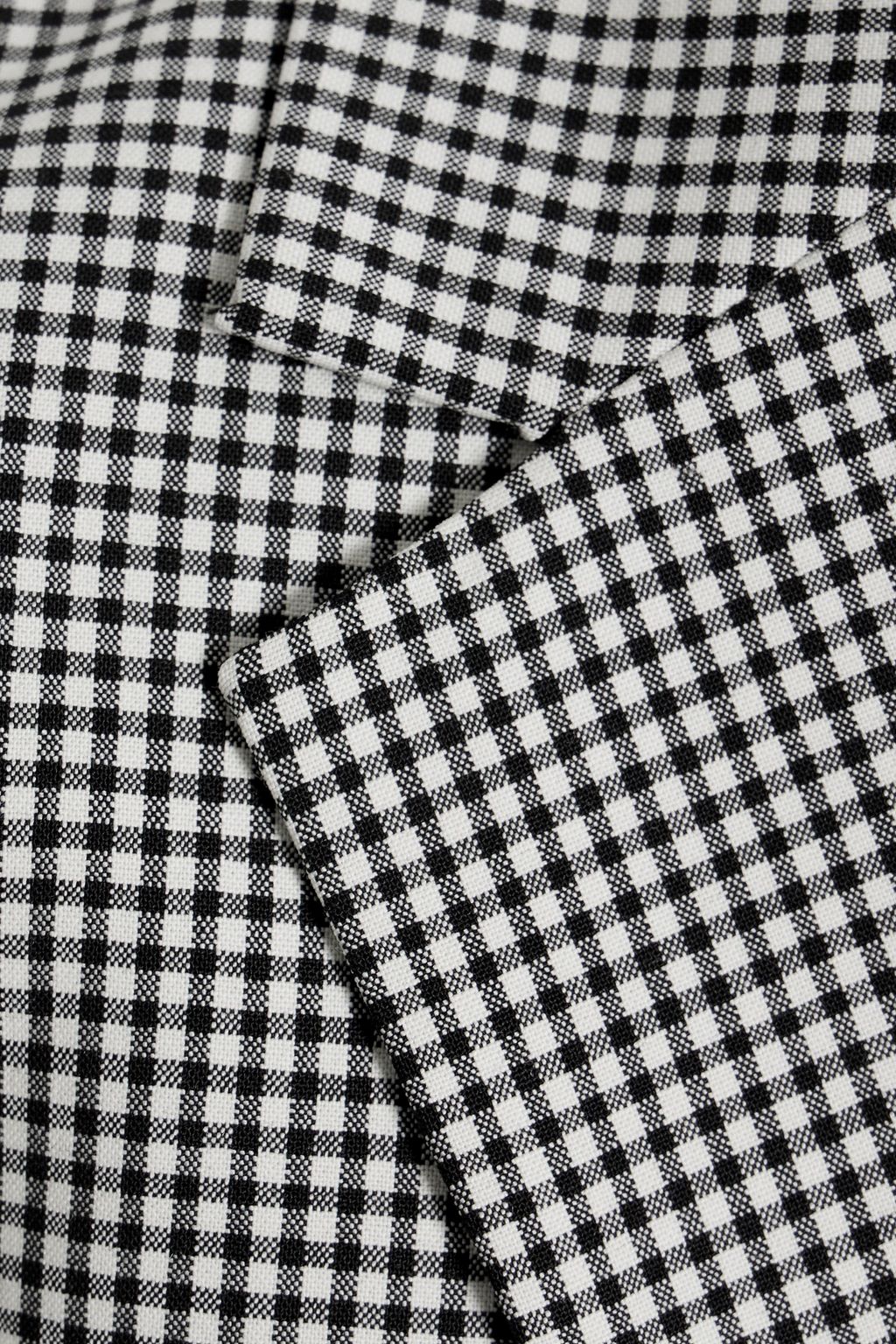 THEORY Gingham wool-blend blazer