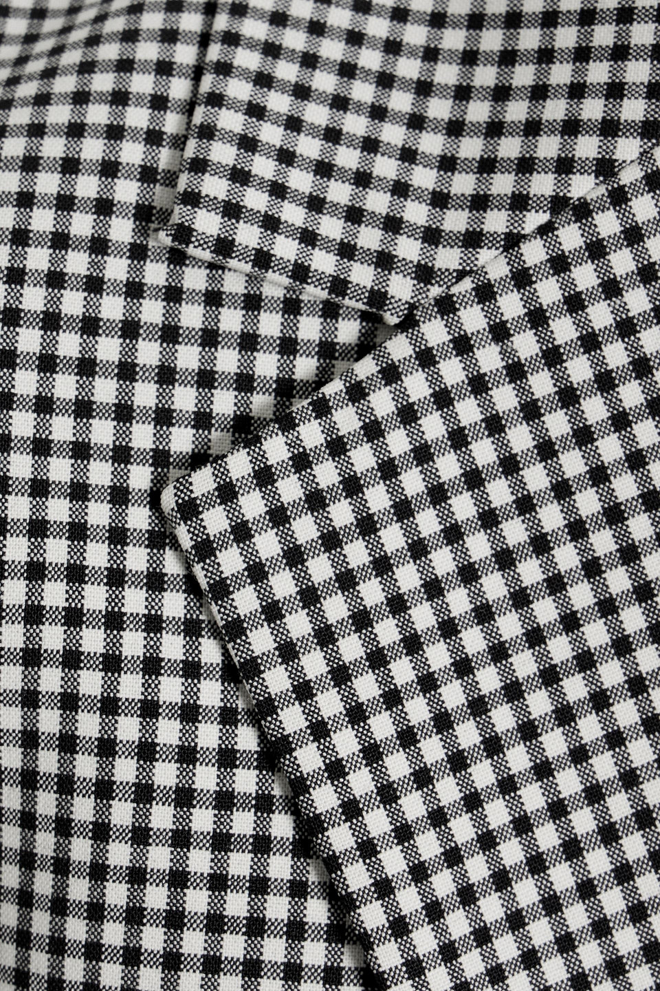 THEORY GINGHAM WOOL-BLEND BLAZER