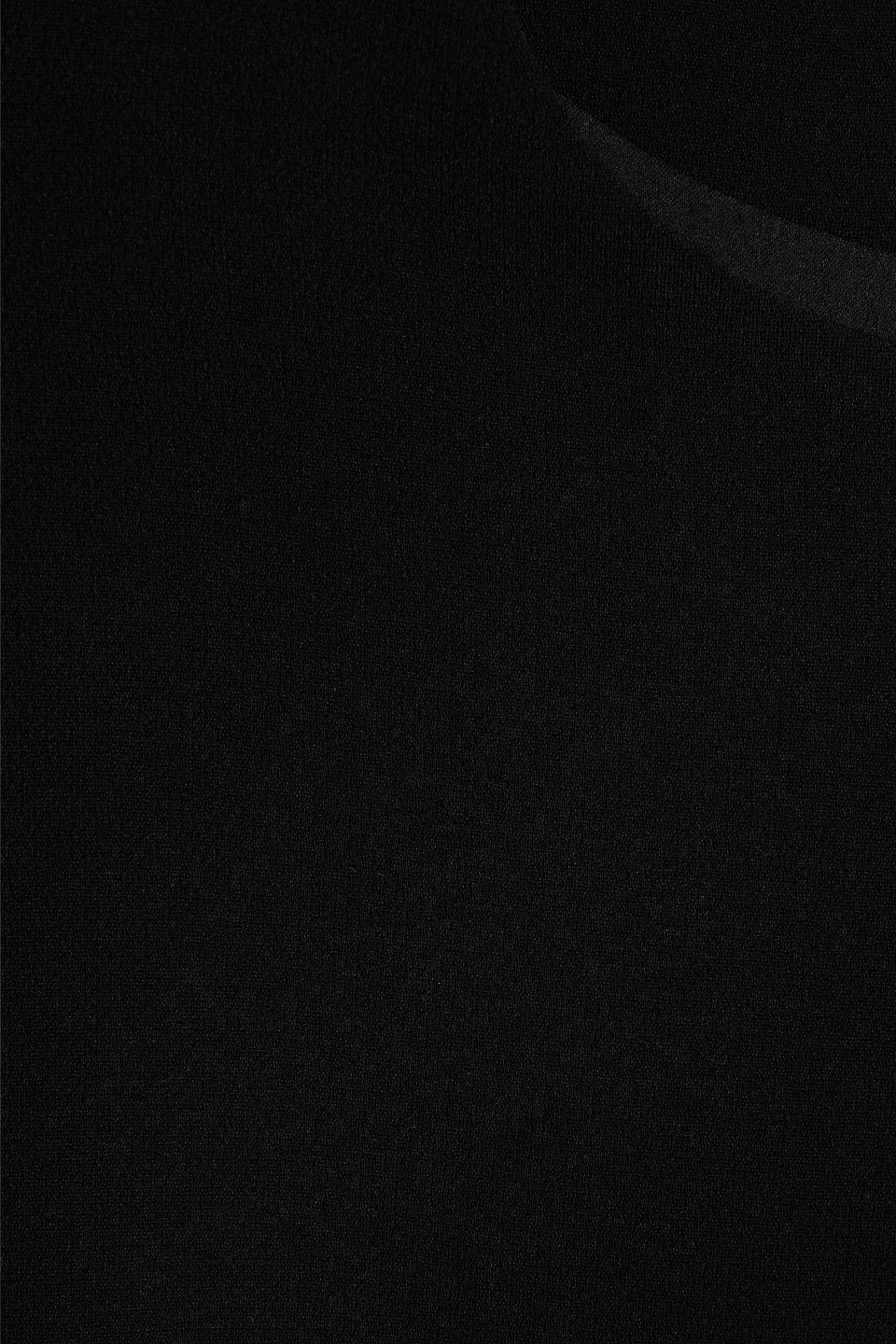 Theory Crepe Mini Dress In Black