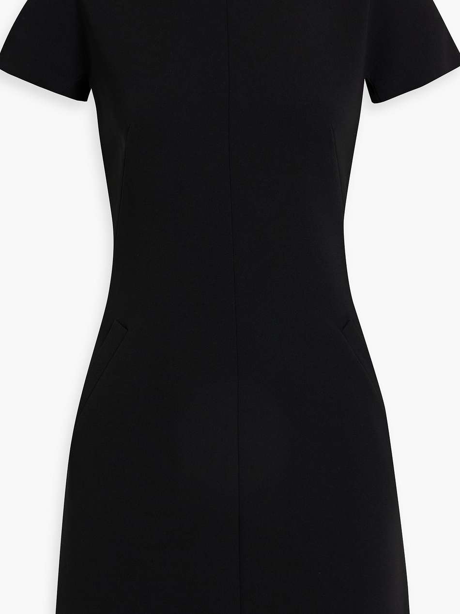 crepe mini dress