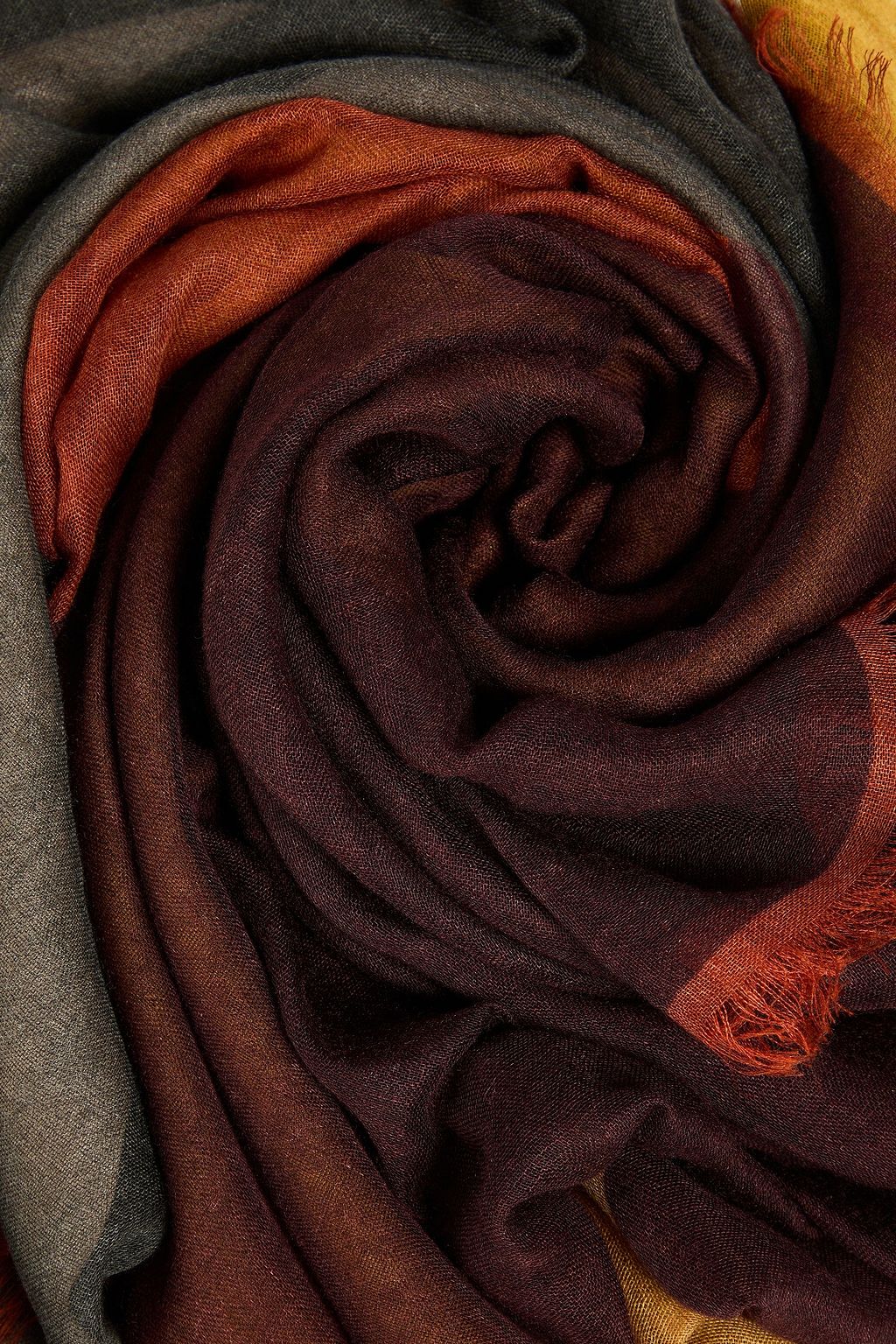 VALENTINO GARAVANI Printed cashmere and silk-blend scarf
