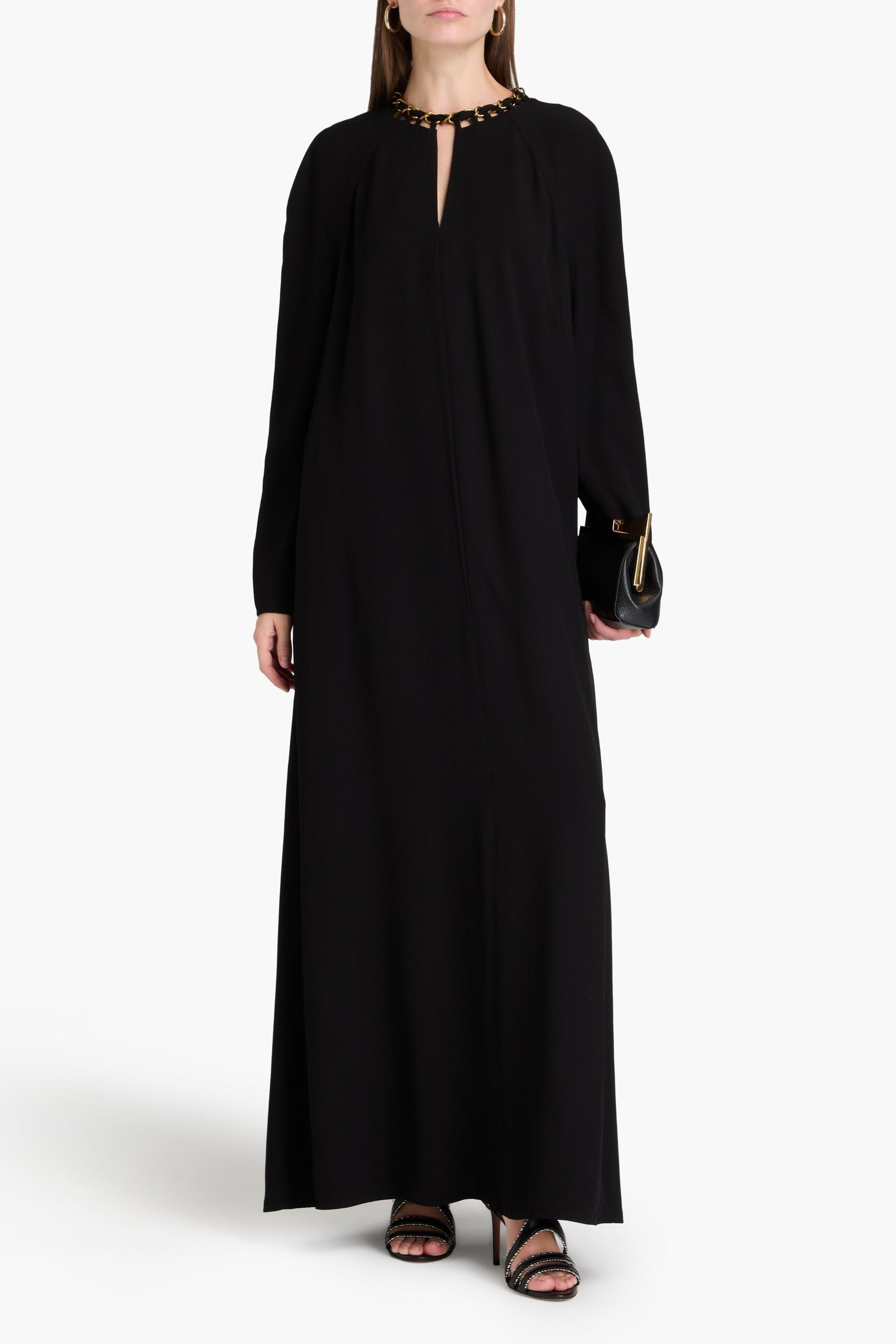 Zimmermann Cutout crepe maxi dress