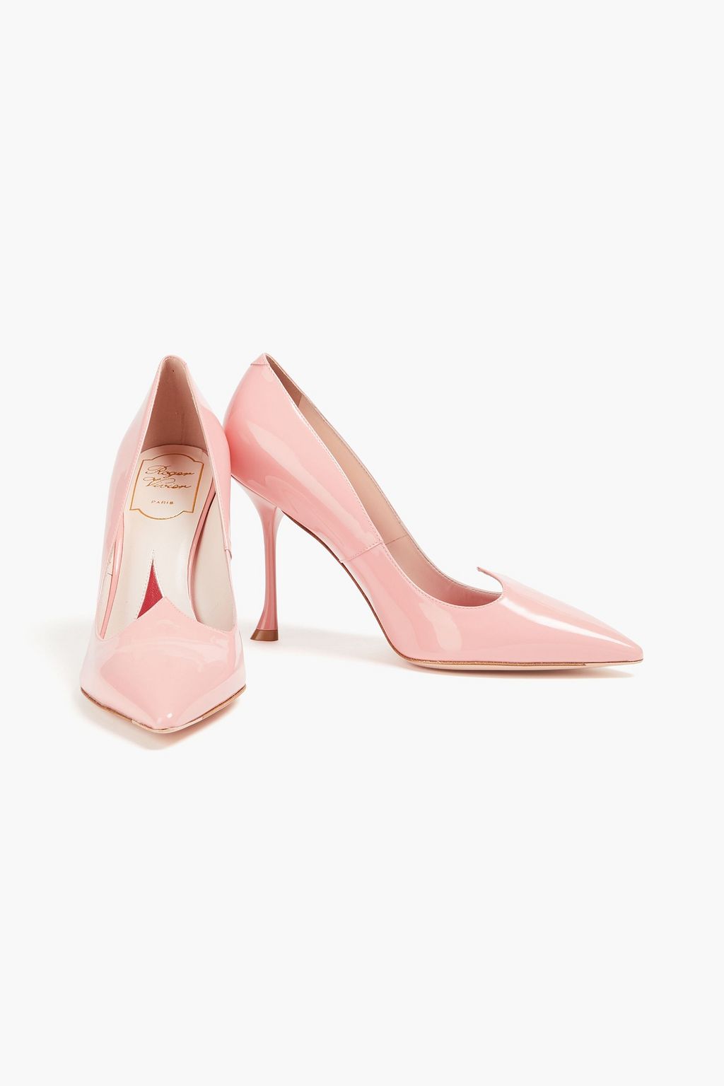 ROGER VIVIER パテントレザー パンプス