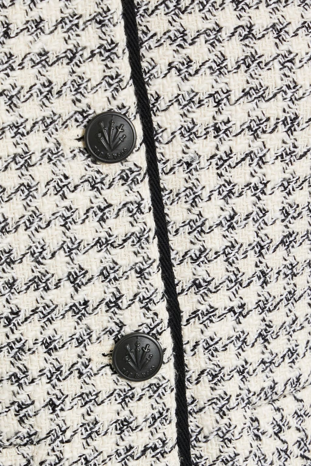 RAG & BONE جاكيت "كارمن" من التويد المصنوع من مزيج من القطن