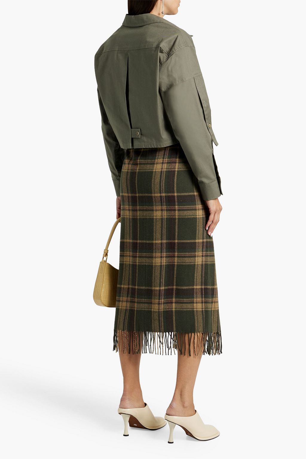 3.1 PHILLIP LIM Cropped cotton-blend jacket