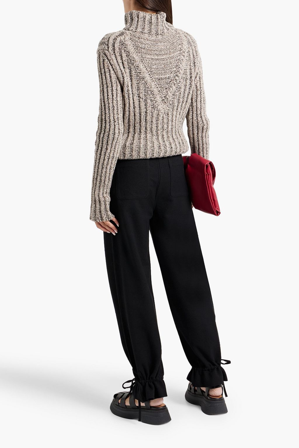 ACNE STUDIOS Wool-blend tapered pants