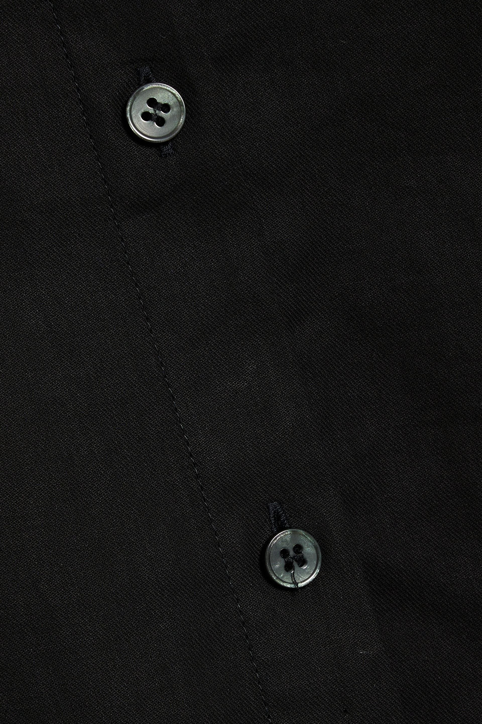 Acne Studios Cotton-twill Shirt In Black