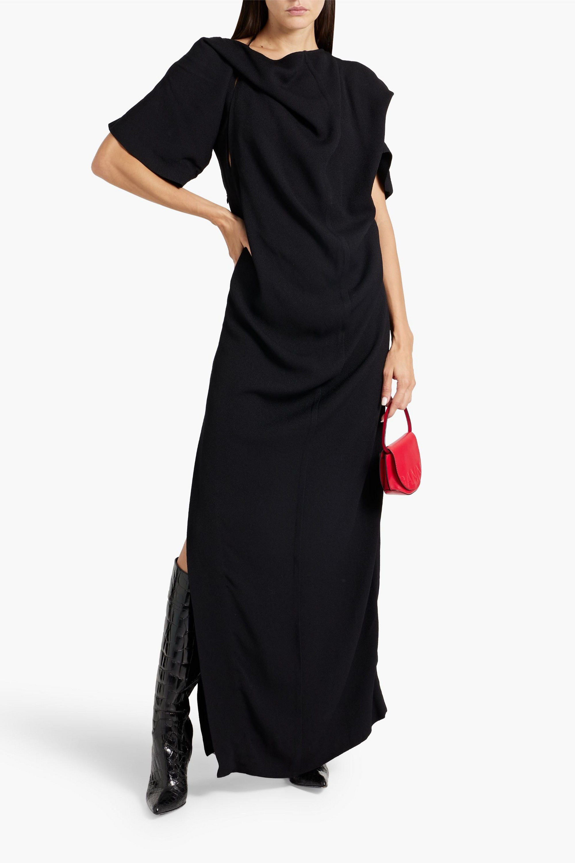 Acne Studios Crepe maxi dress