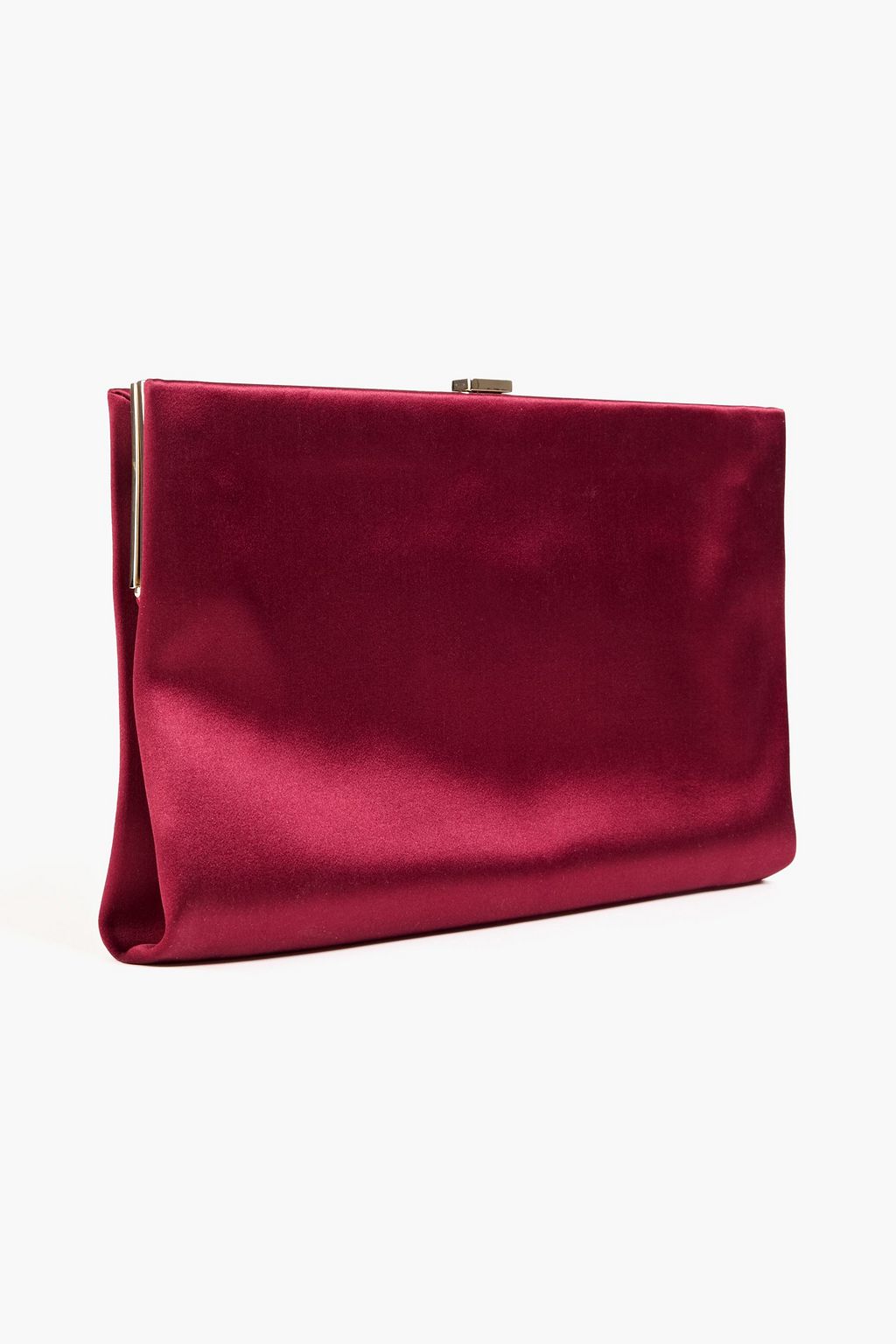 ROGER VIVIER Clutch aus Satin mit Kristallverzierung