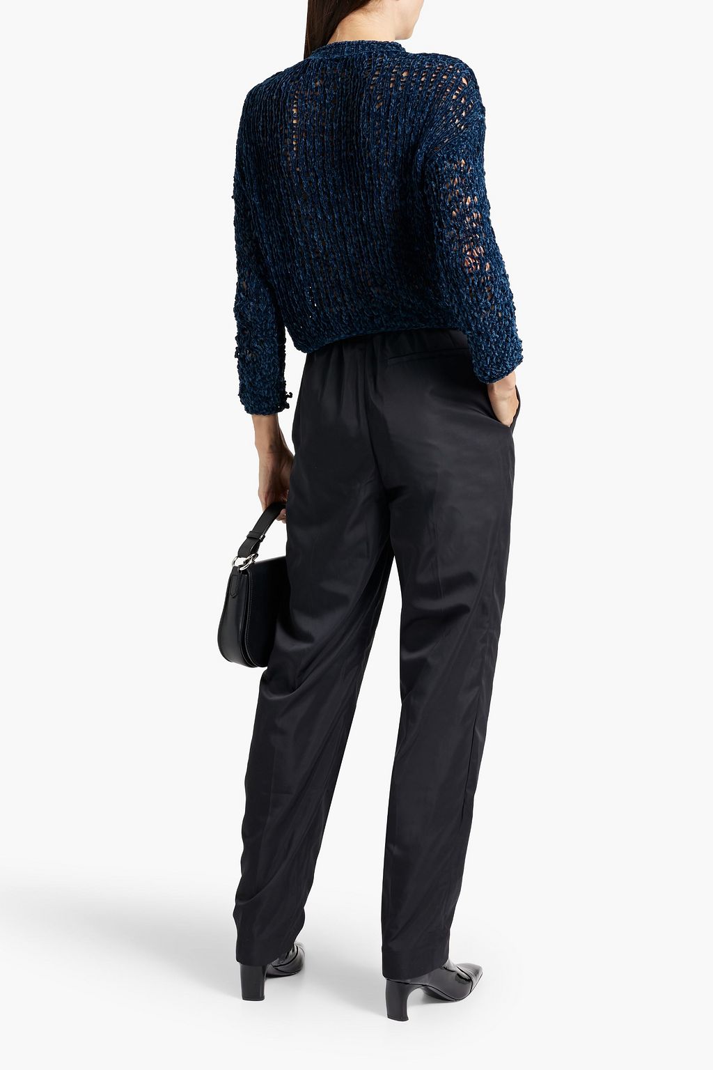 ACNE STUDIOS Open-knit chenille sweater