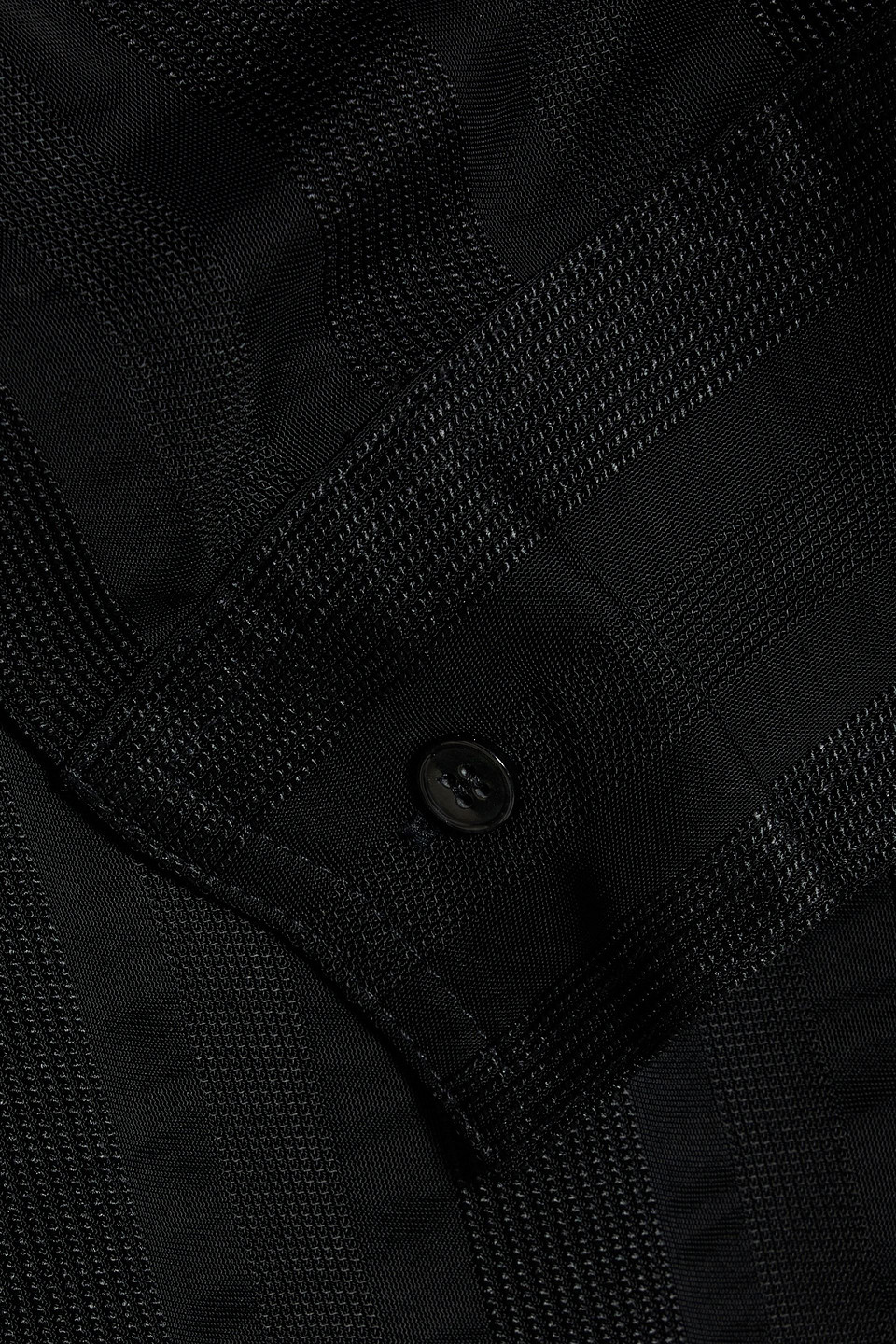 Acne Studios Striped Jacquard Shirt In Black