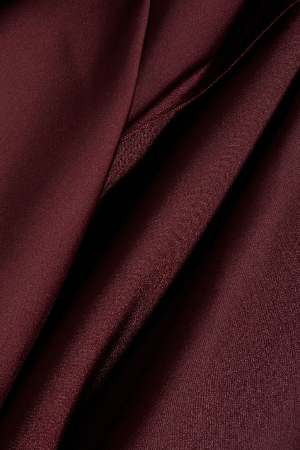 ACNE STUDIOS Wrap-effect satin midi dress