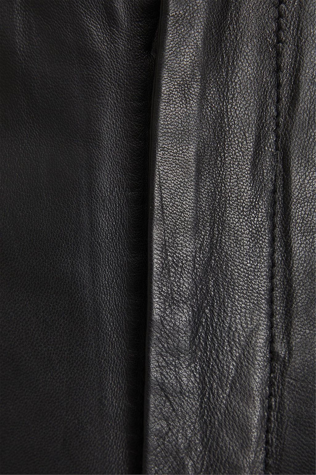 DEADWOOD Flynn Hose mit weitem Bein aus Leder