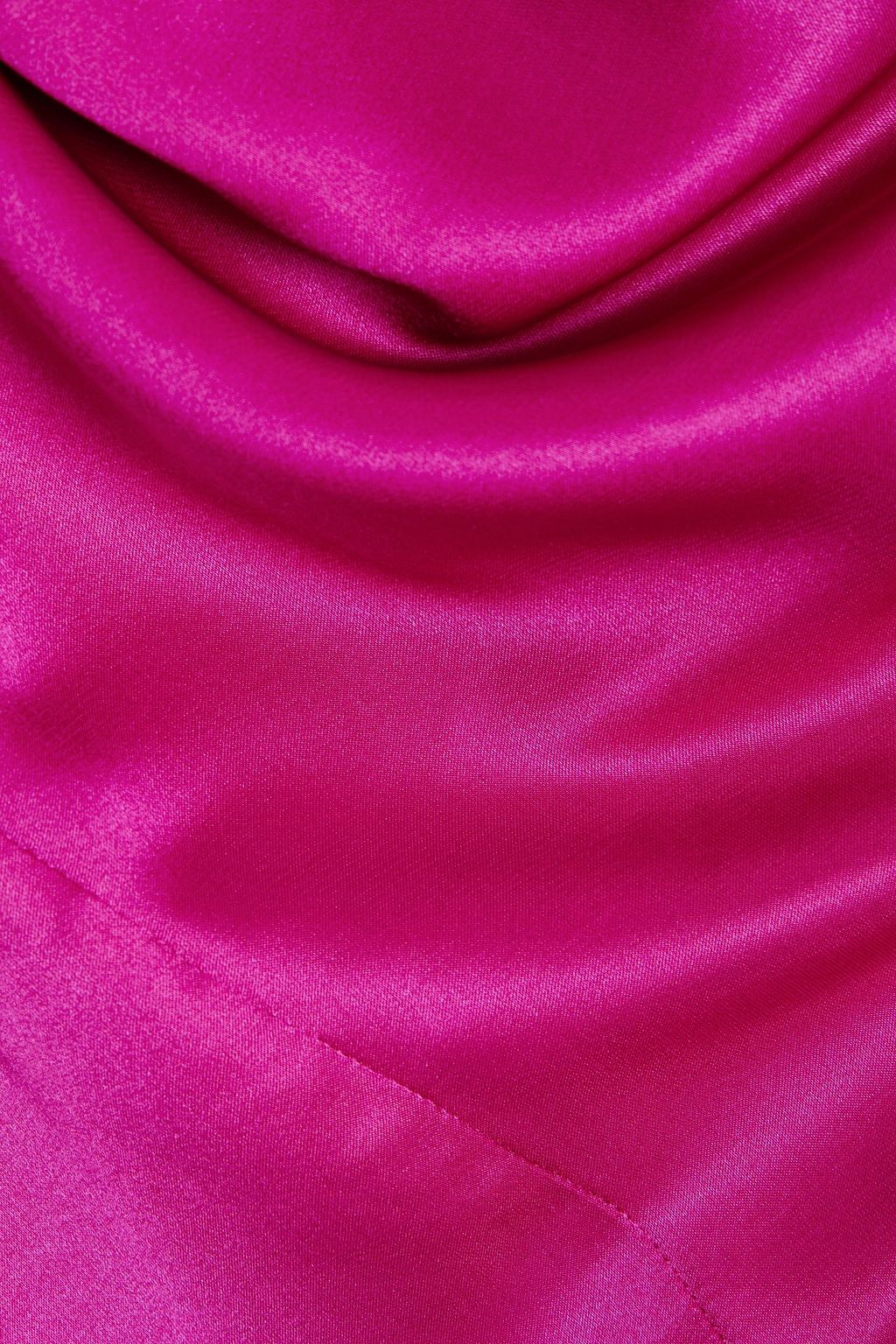 NICHOLAS Draped satin midi dress