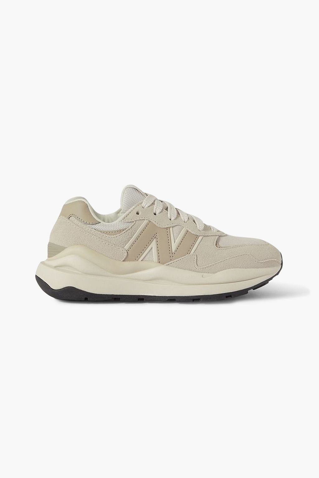 NEW BALANCE 57/40 suede, leather and mesh sneakers THE