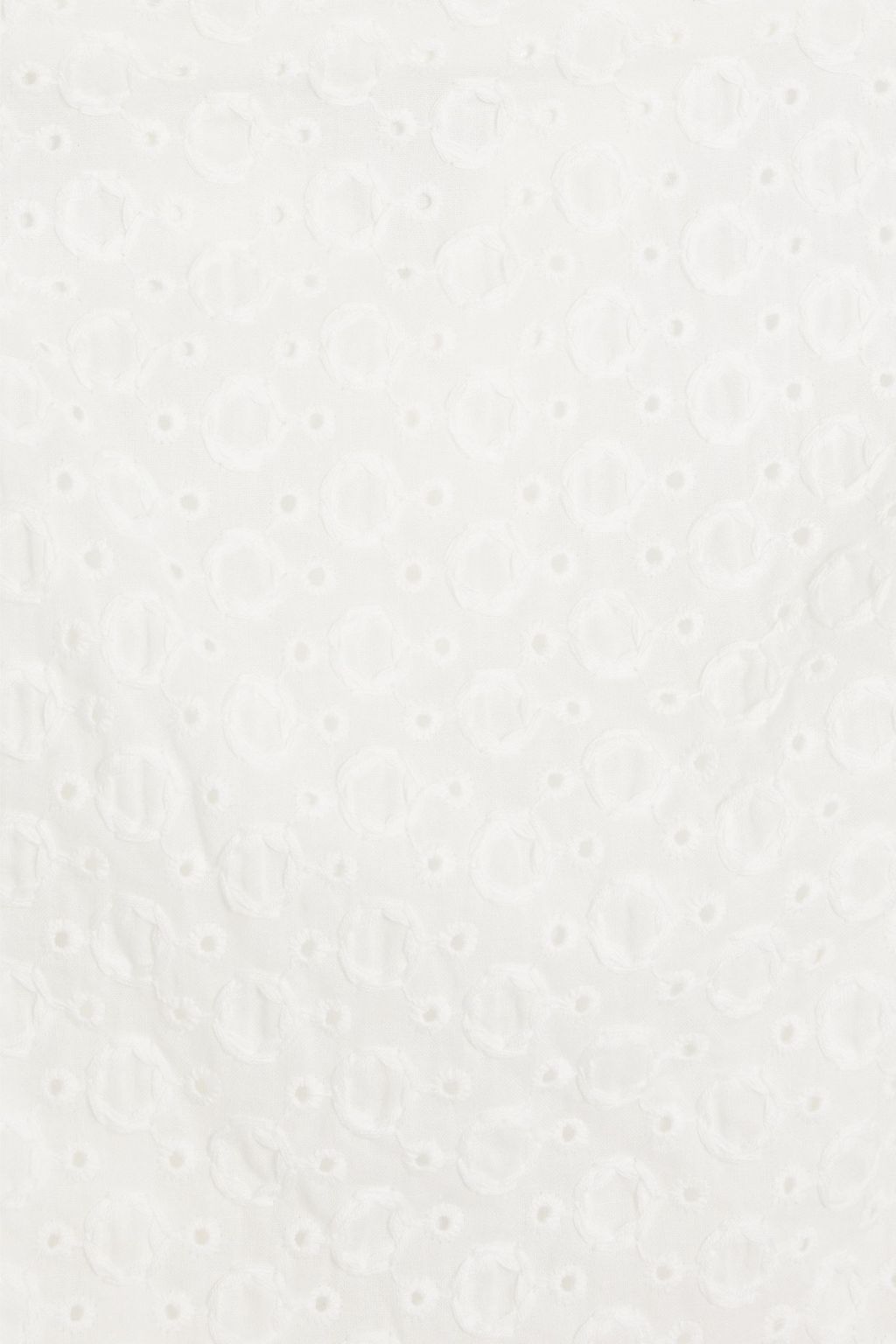 NICHOLAS Belted broderie anglaise cotton midi dress