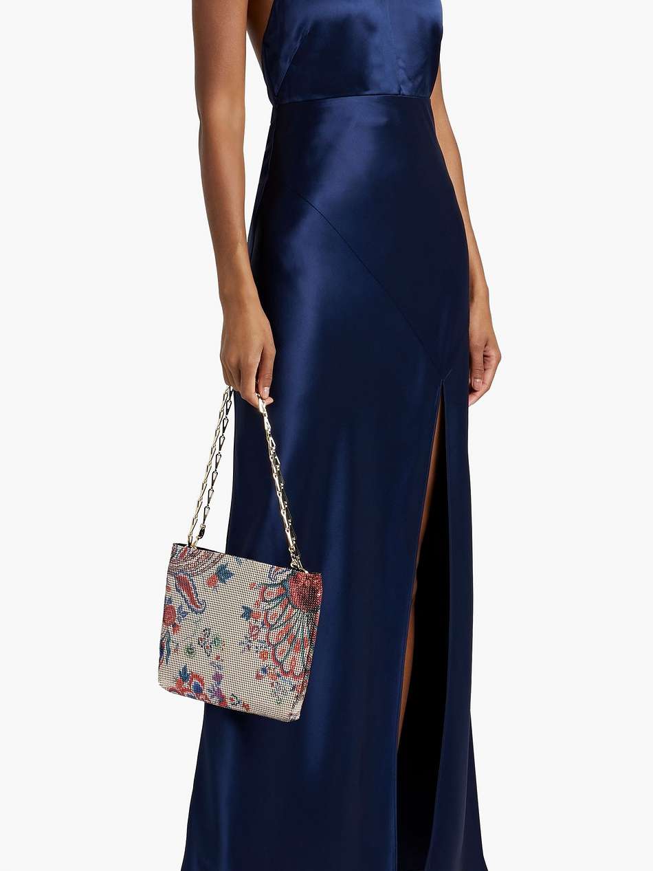 edyth satin halterneck gown