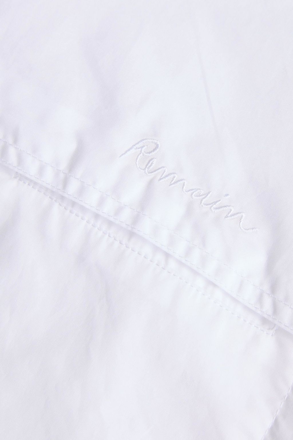 REMAIN BIRGER CHRISTENSEN 코튼 포플린 크롭 셔츠