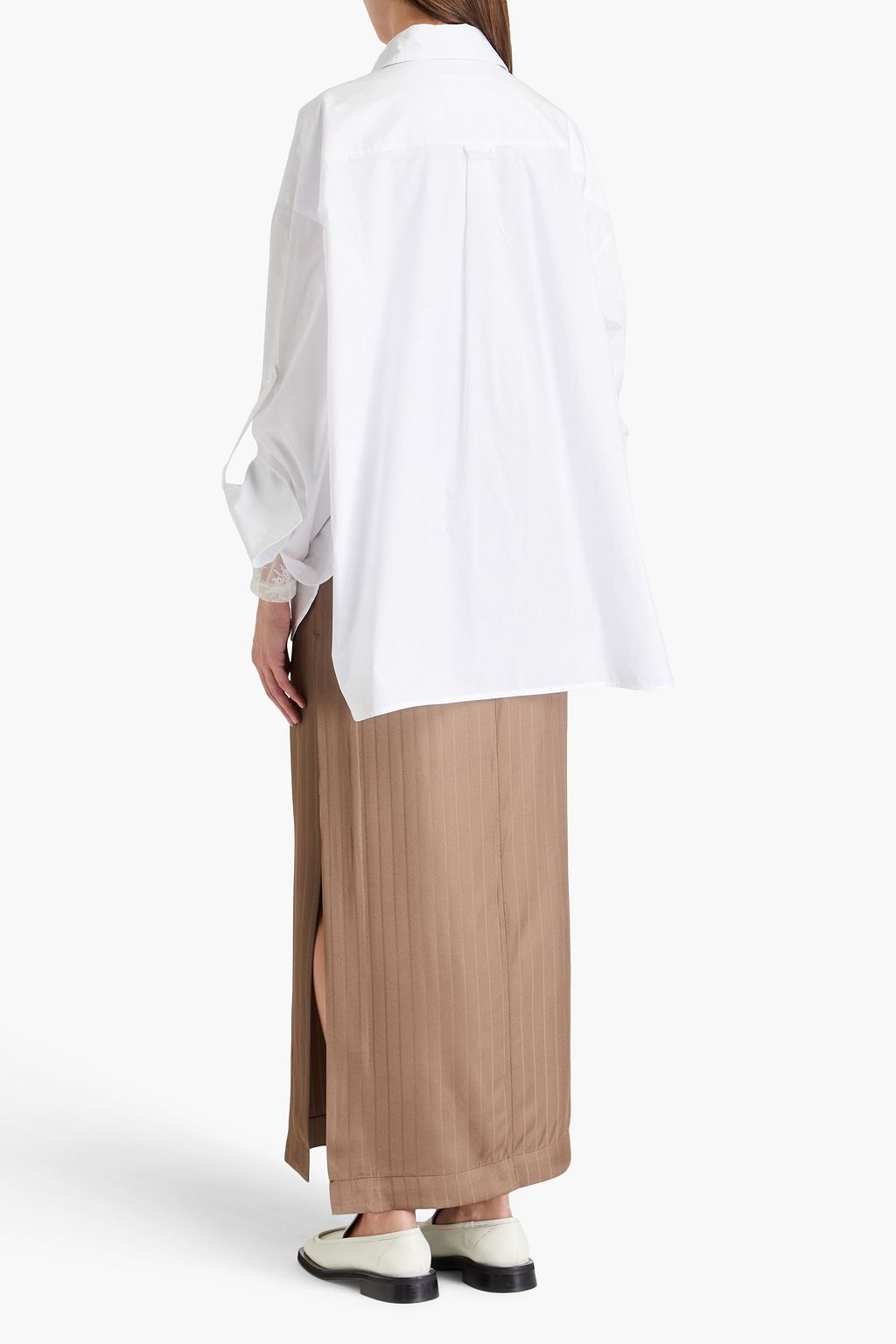 REMAIN BIRGER CHRISTENSEN قميص من قطن بوبلين