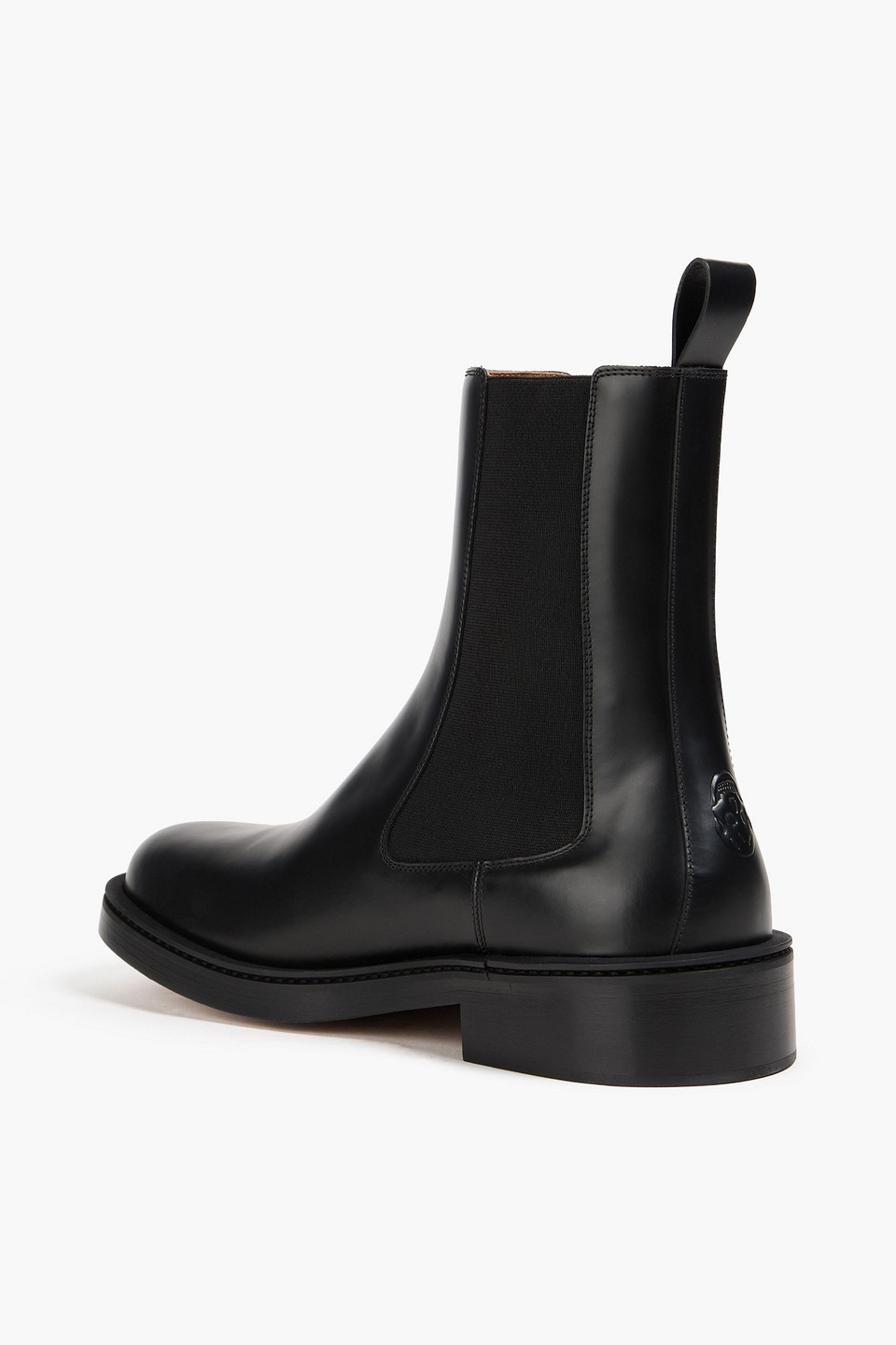  Mcqueen - Glossed-leather Chelsea Boots - Schwarz - Eu 40 