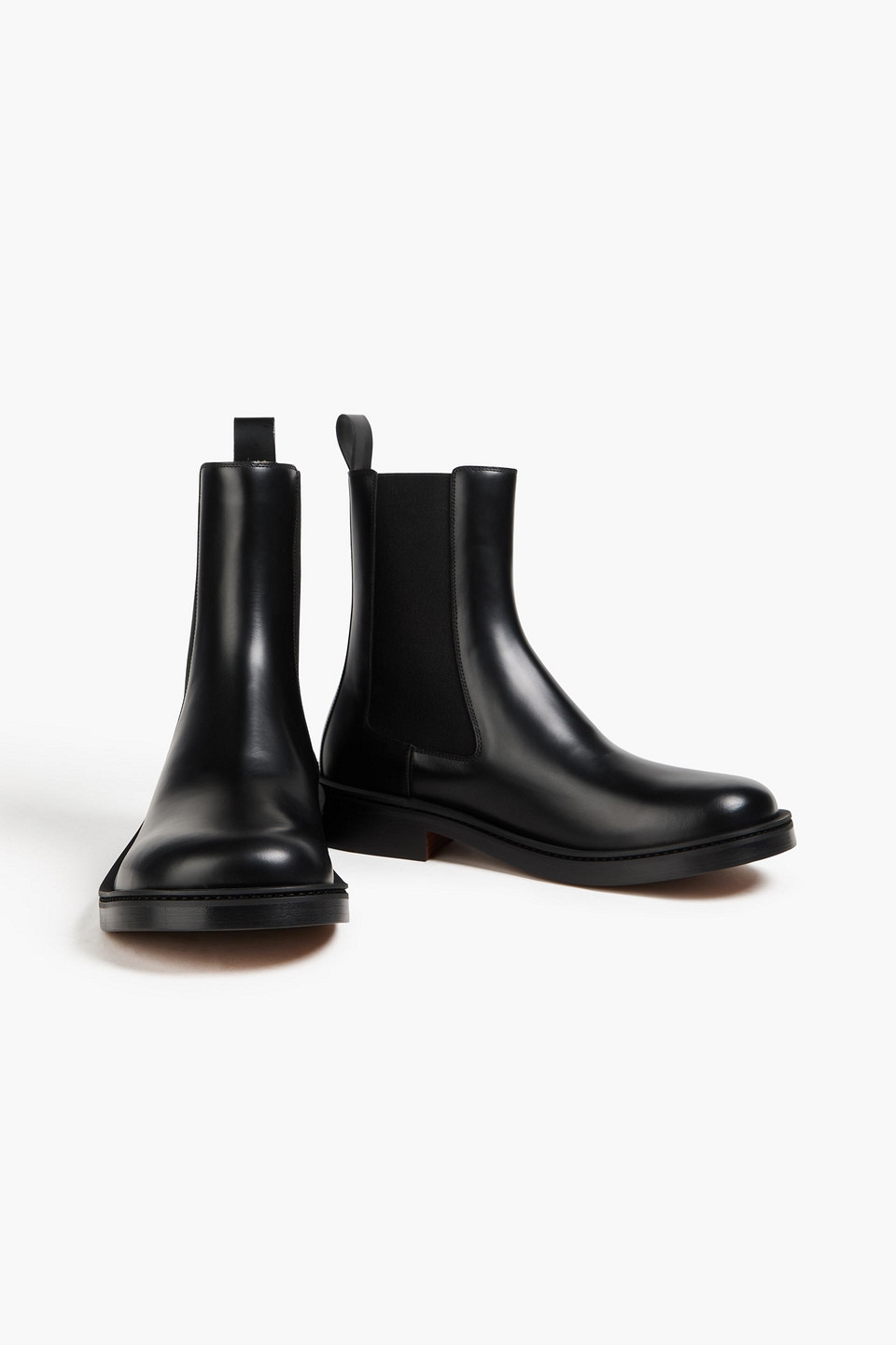  Mcqueen - Glossed-leather Chelsea Boots - Schwarz - Eu 40 