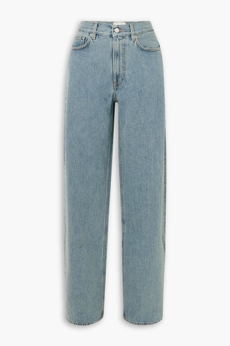 Loulou Studio Samur Jeans In Blue