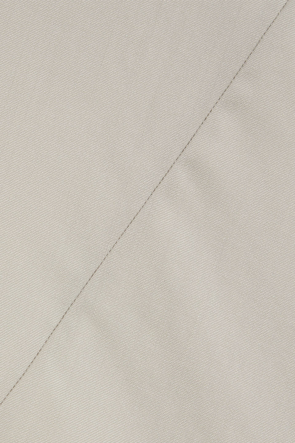 Helmut Lang Asymmetric Hem Wool Dress In Metallic