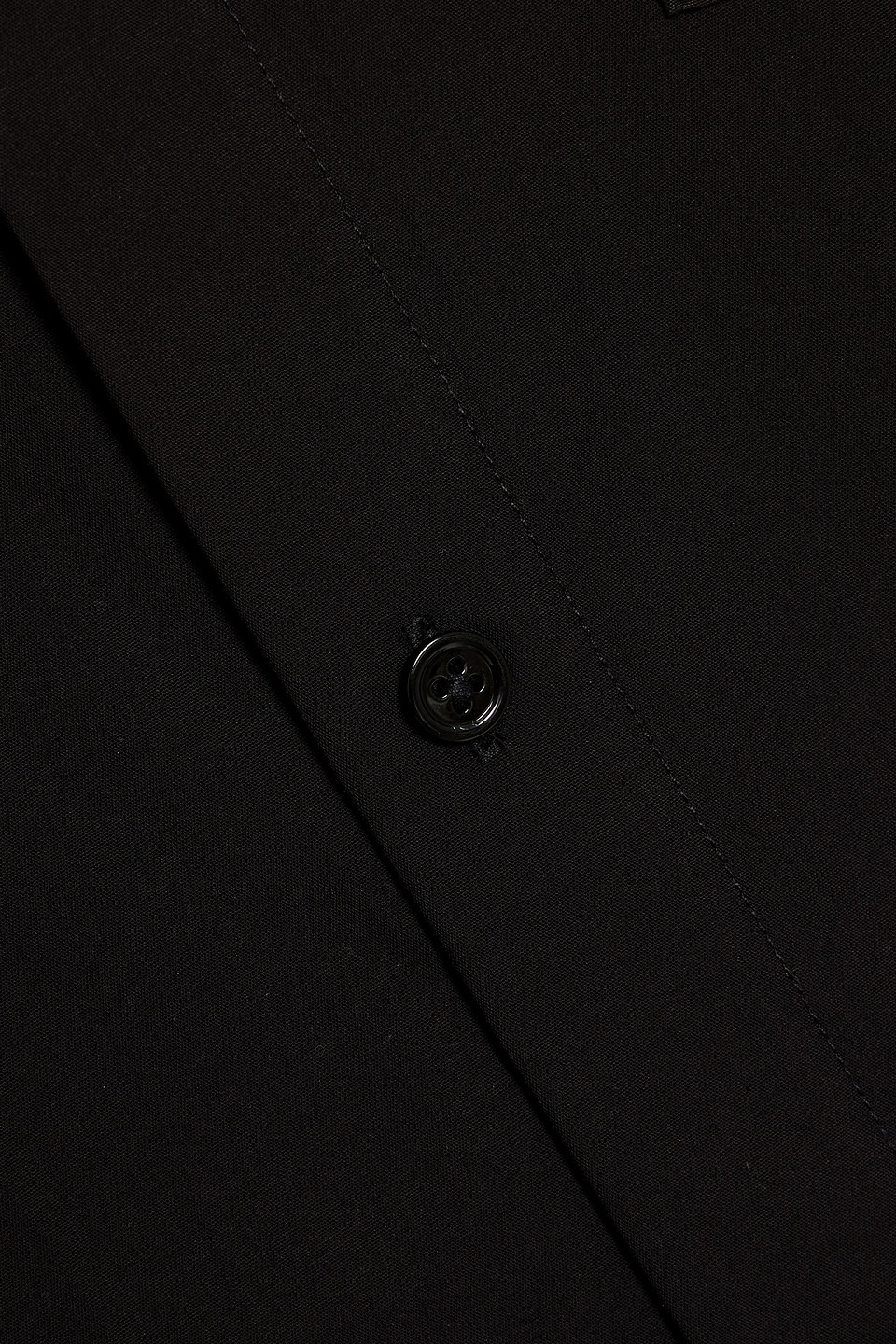 Helmut Lang Cotton-poplin Shirt In Black