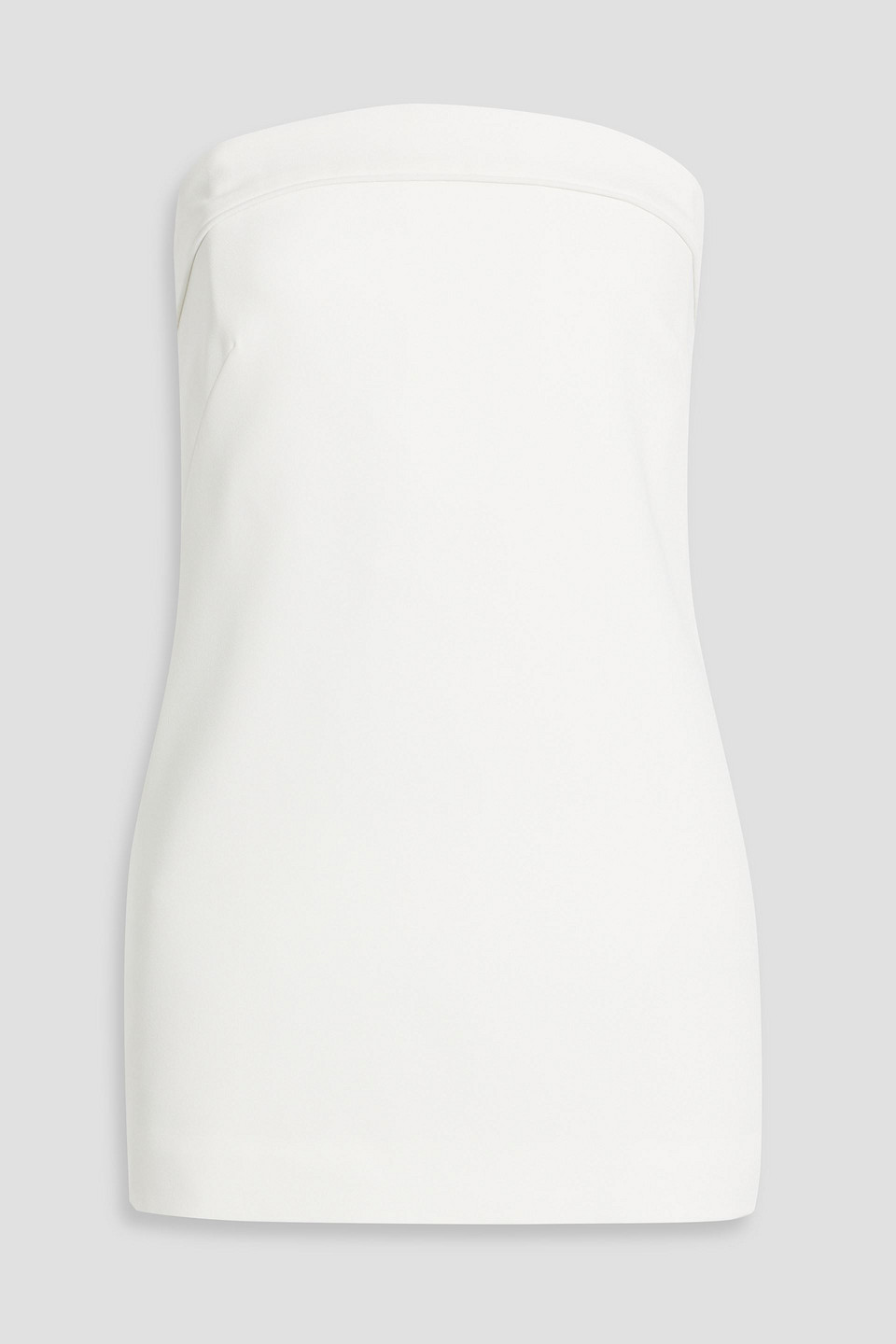 Nicholas Anamika Strapless Crepe Top In Ivory