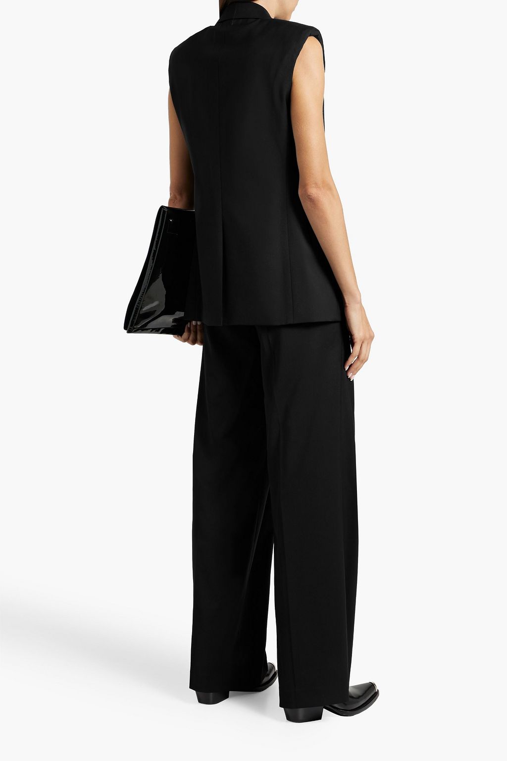 HELMUT LANG فيست من الصوف