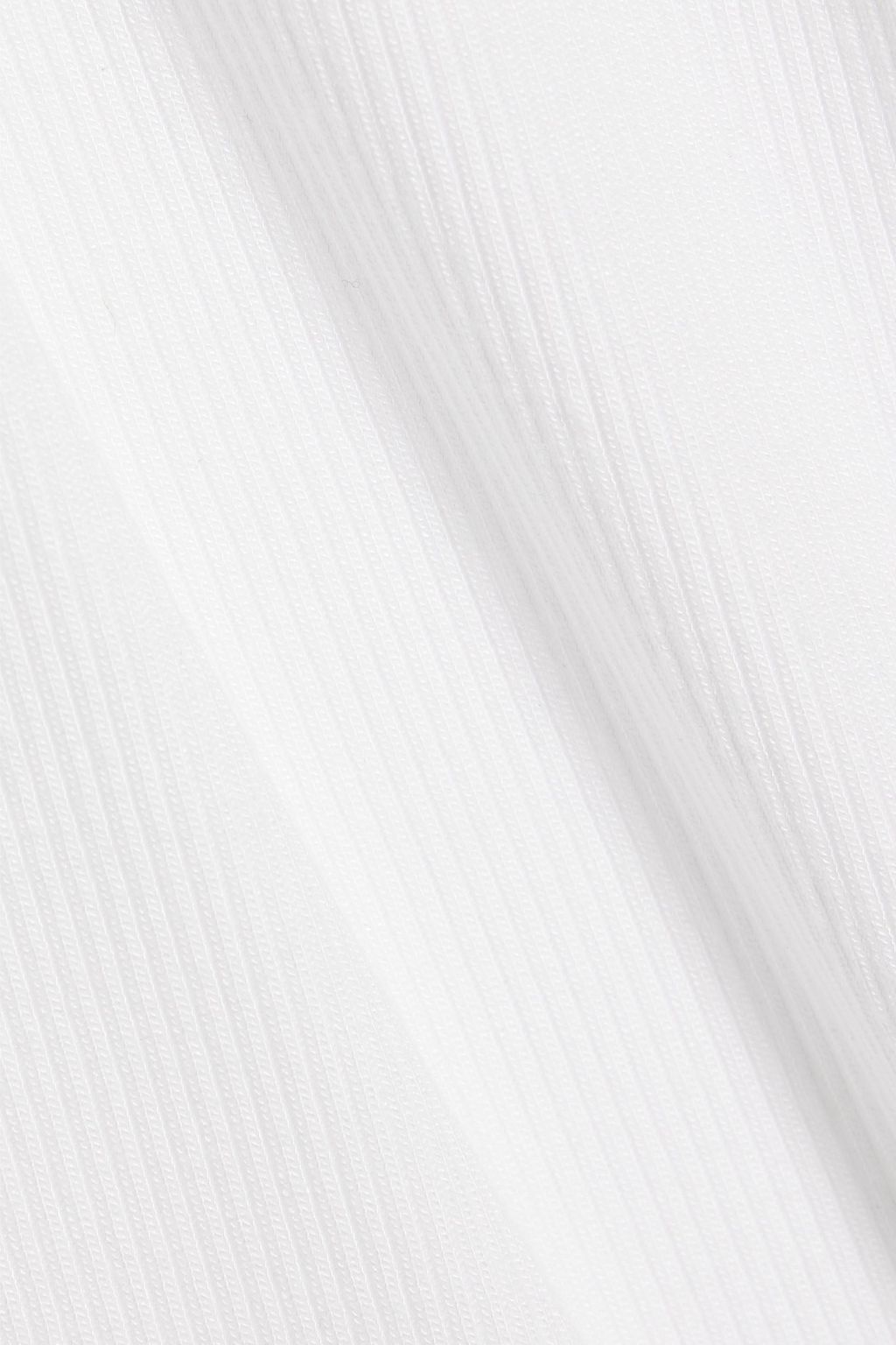 HELMUT LANG Ribbed stretch-modal jersey tank