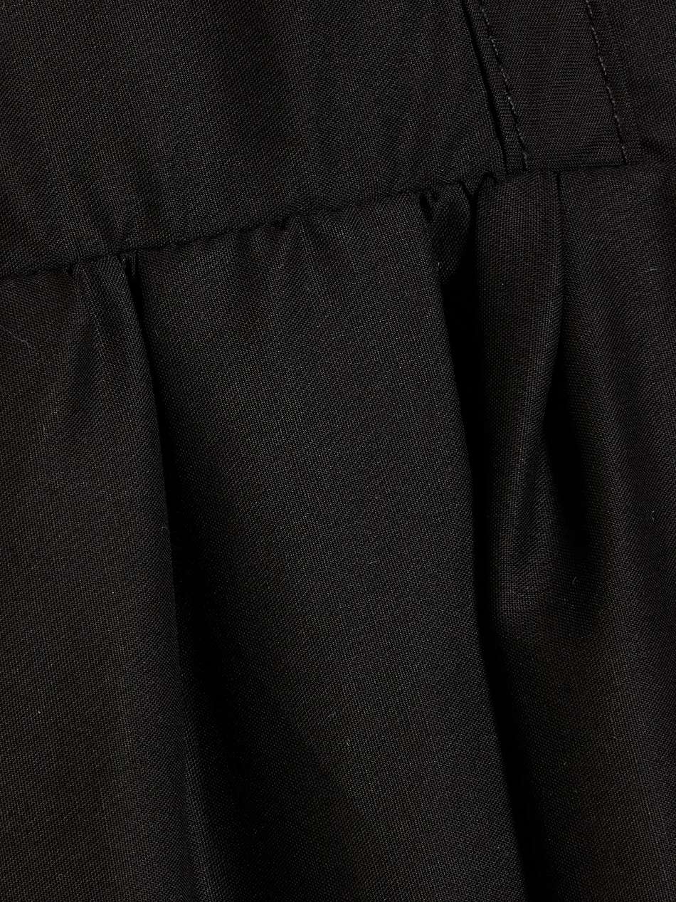 dolma gathered cotton maxi dress