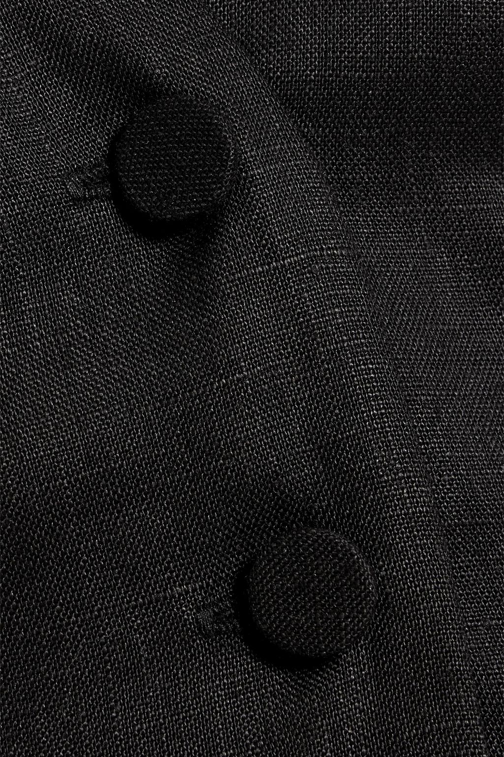 NICHOLAS Linen halterneck vest