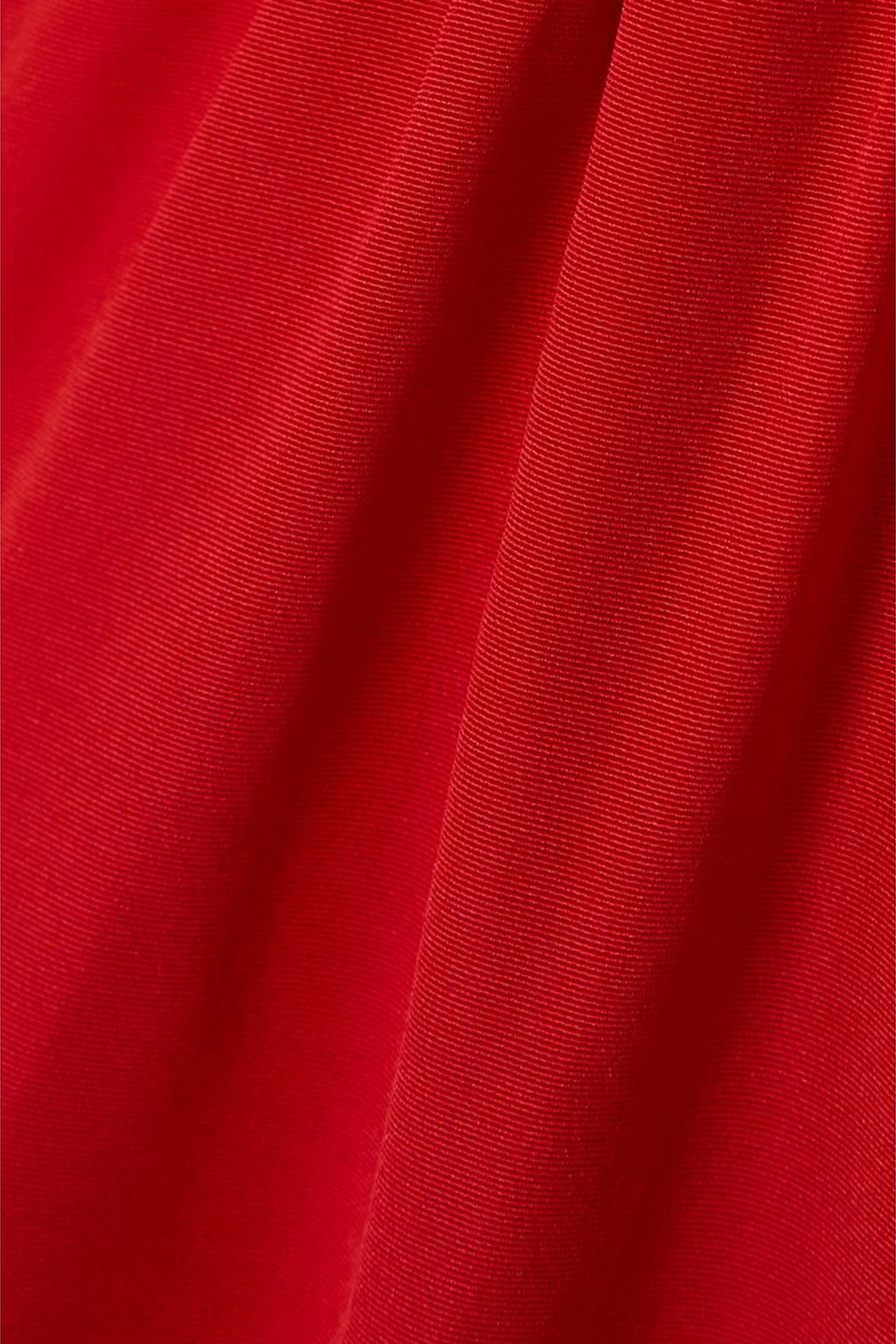 STAUD Ilana cotton-blend faille maxi dress