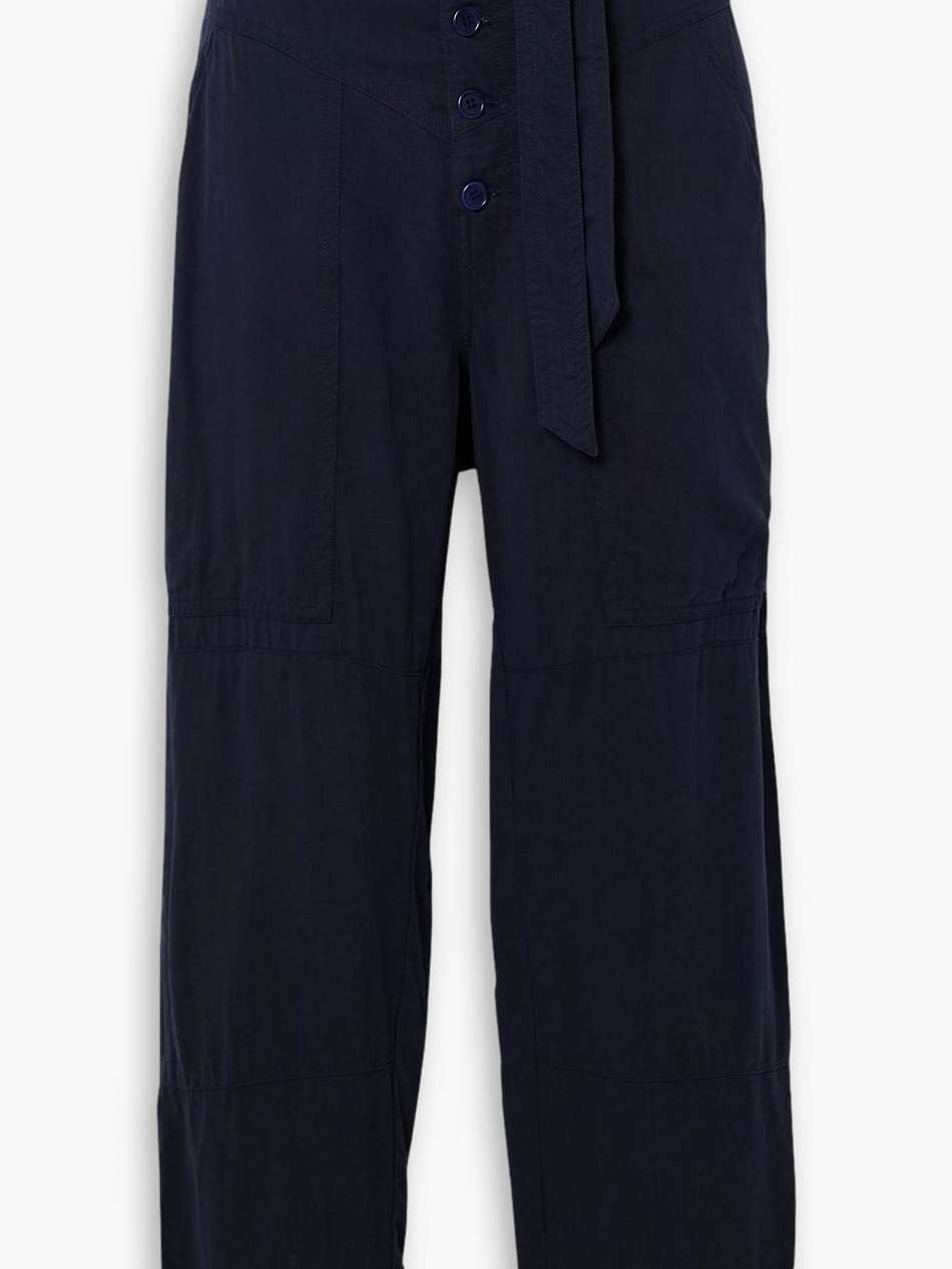 sineba belted lyocell-blend track pants