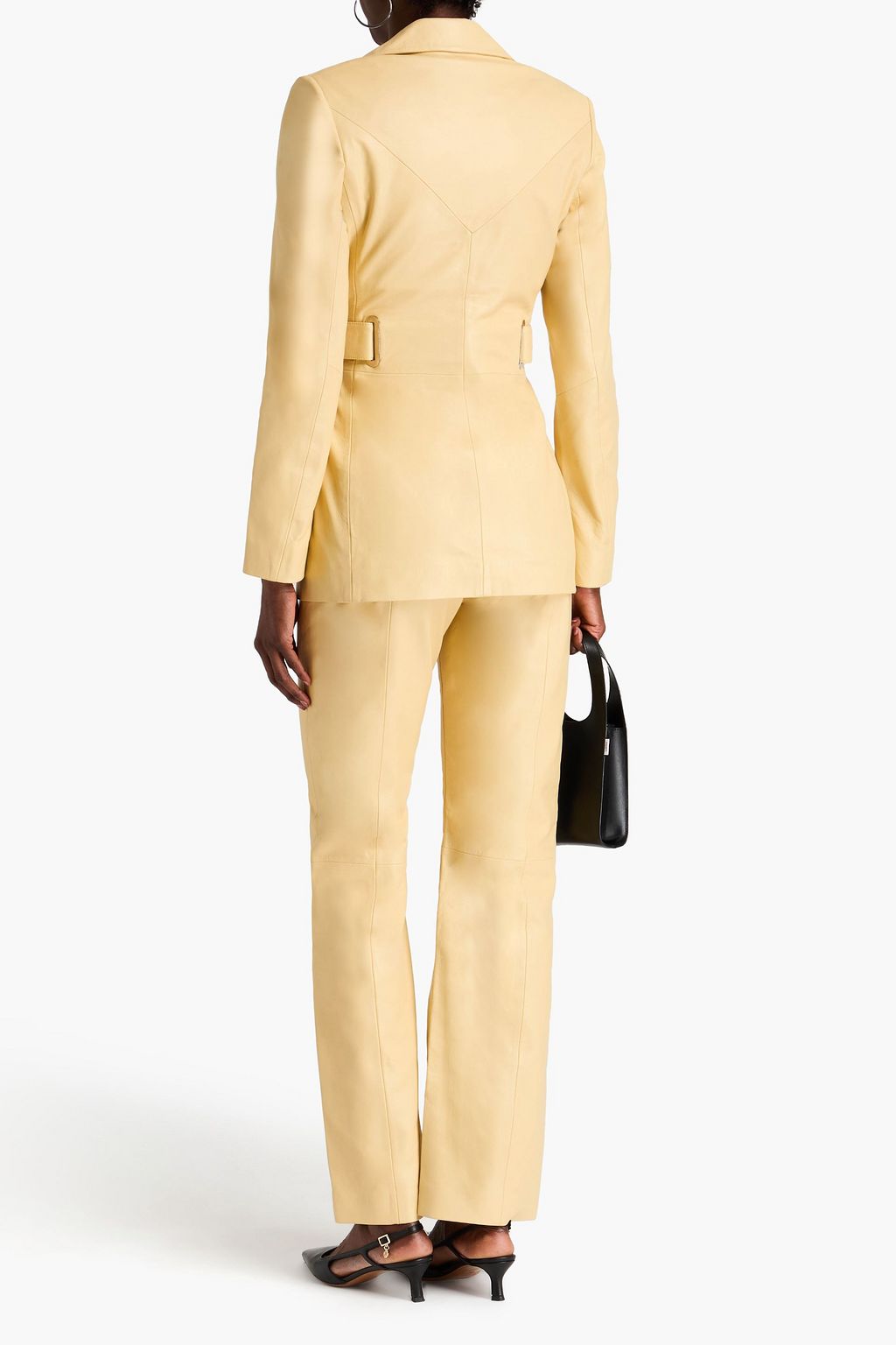 REMAIN BIRGER CHRISTENSEN Leather blazer