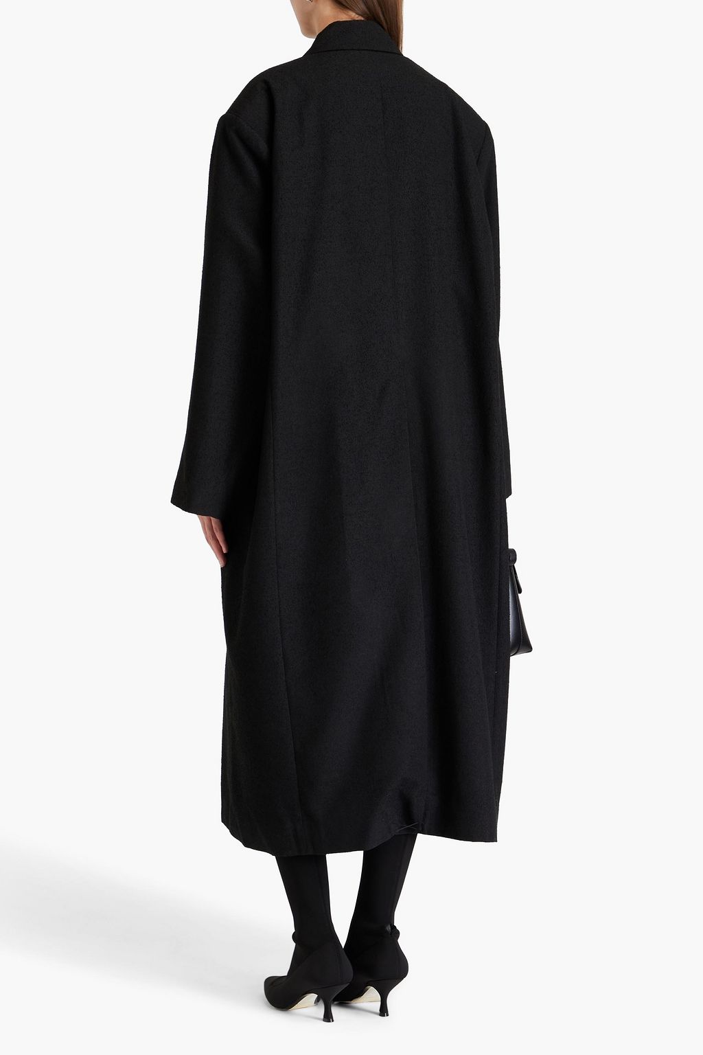 REMAIN BIRGER CHRISTENSEN معطف من نسيج محبوك بحبكة بوكليه