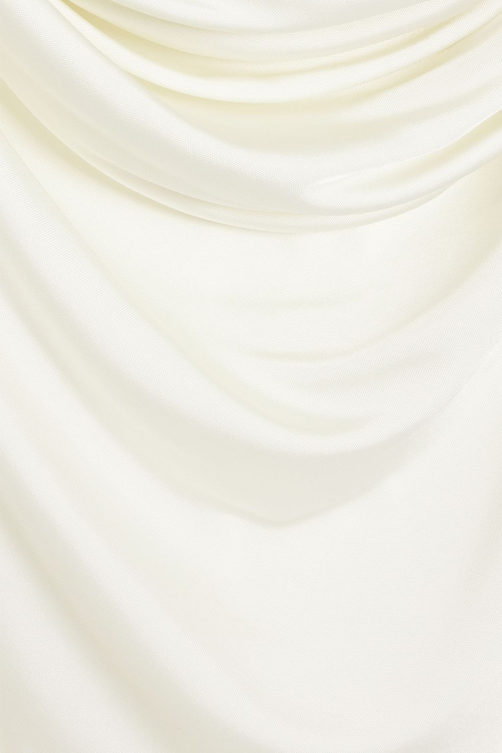 HELMUT LANG Draped satin-jersey top