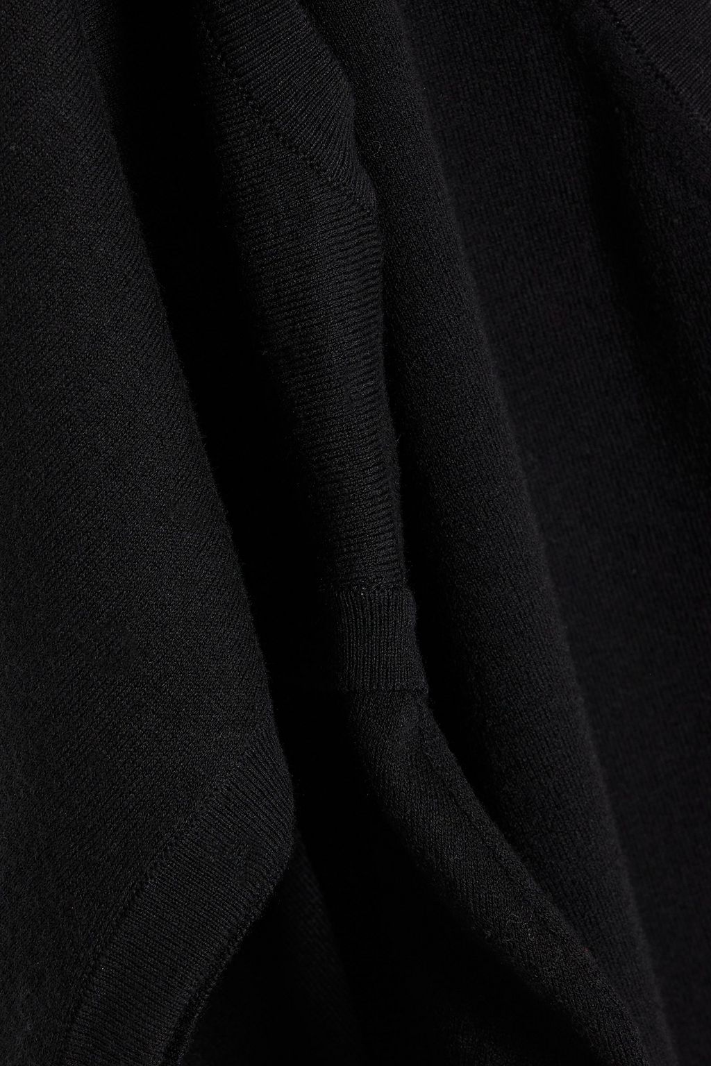 HELMUT LANG بلوزة من الجيرسي المصنوع من مزيج من القطن ومزينة بفتحات