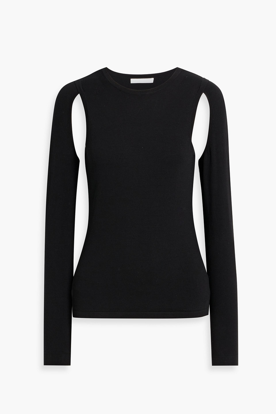 Helmut Lang Top Cut Out In Black