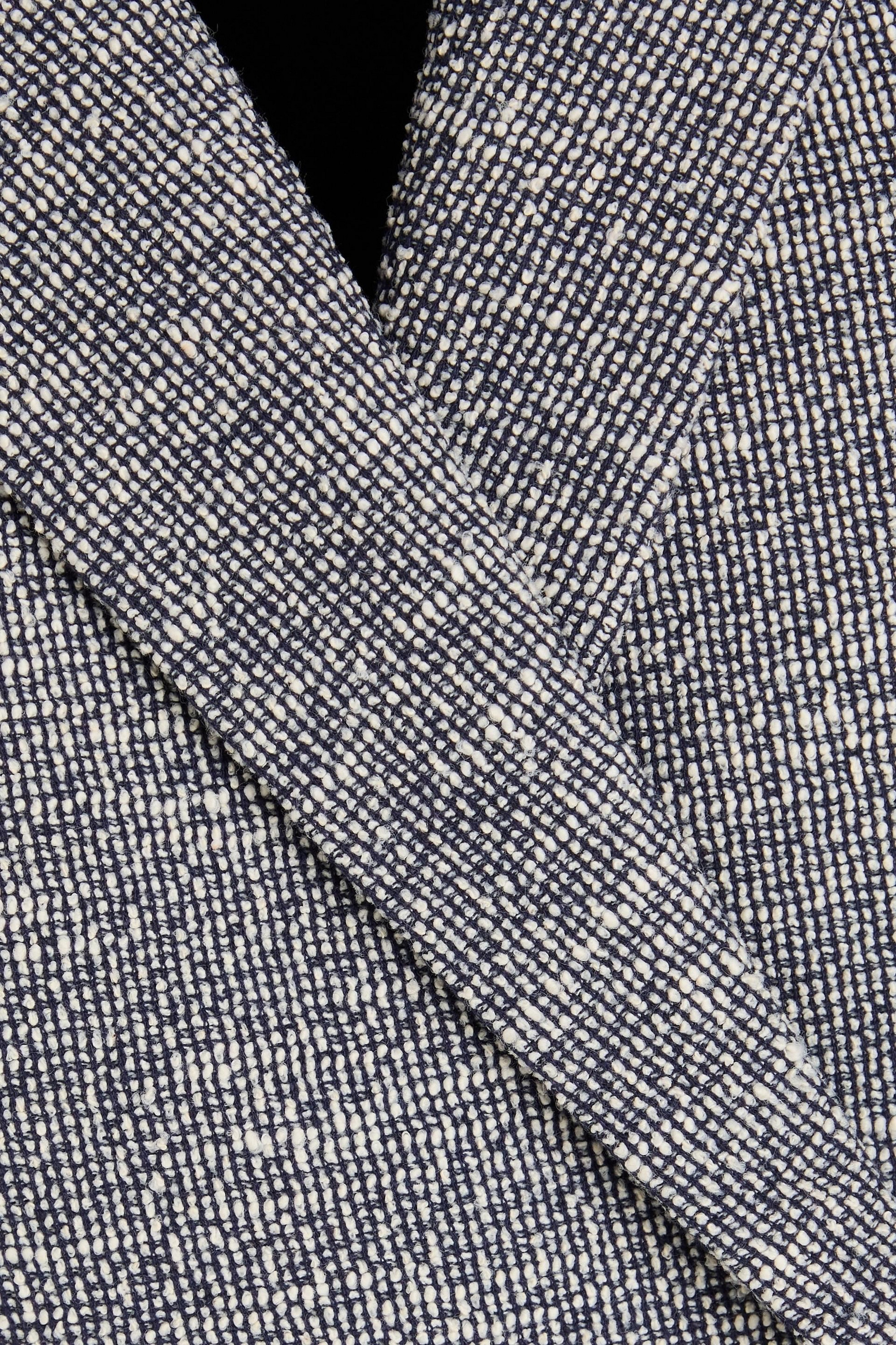 rag & bone Josie cropped double-breasted cotton-blend bouclé-tweed blazer thumbnail