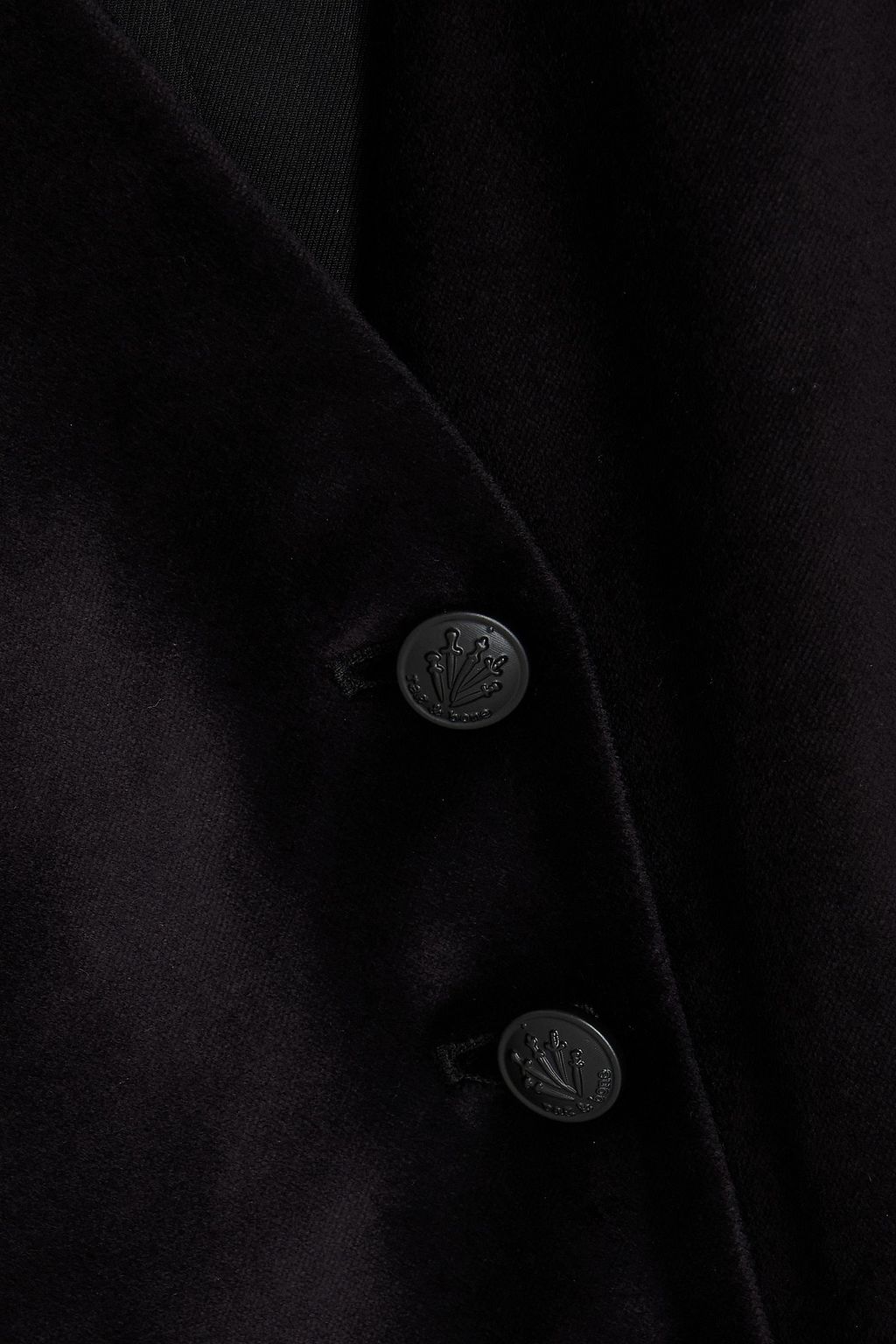 RAG & BONE فيست Priya من المخمل ومزيج من القطن