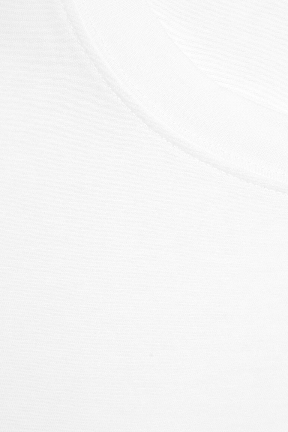 Helmut Lang Cotton-jersey Top In White