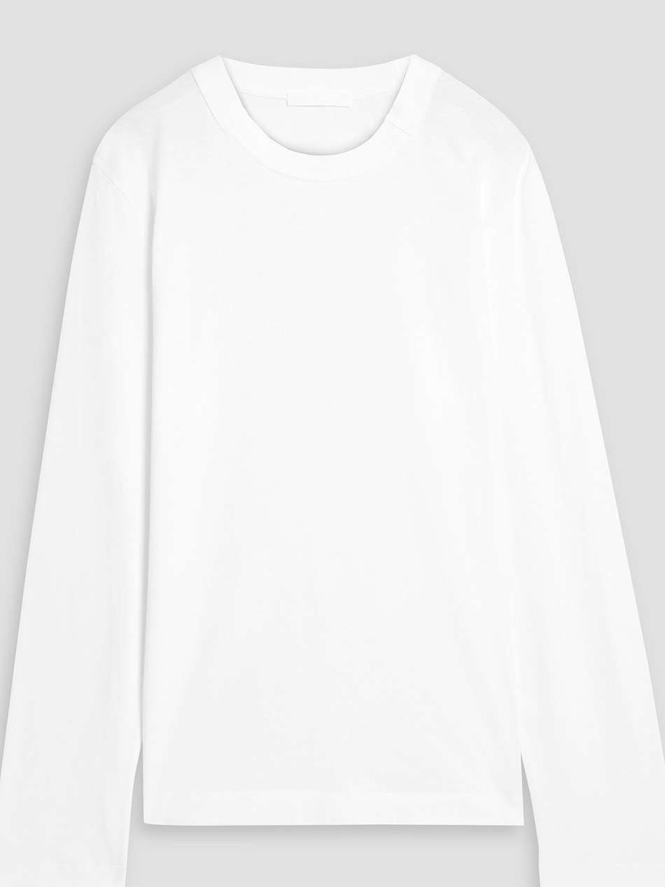 cotton-jersey top