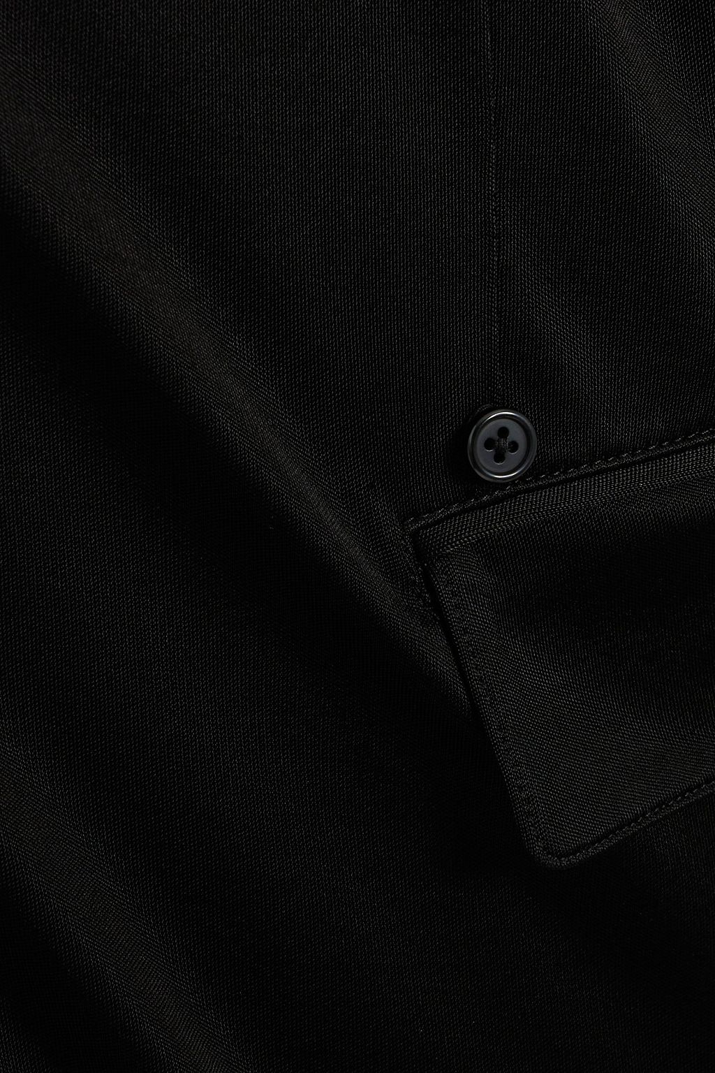 HELMUT LANG Button-detailed jersey coat