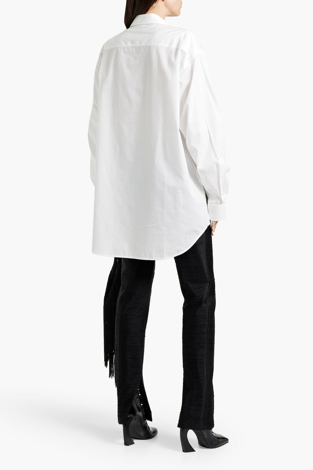HELMUT LANG قميص من قطن بوبلين