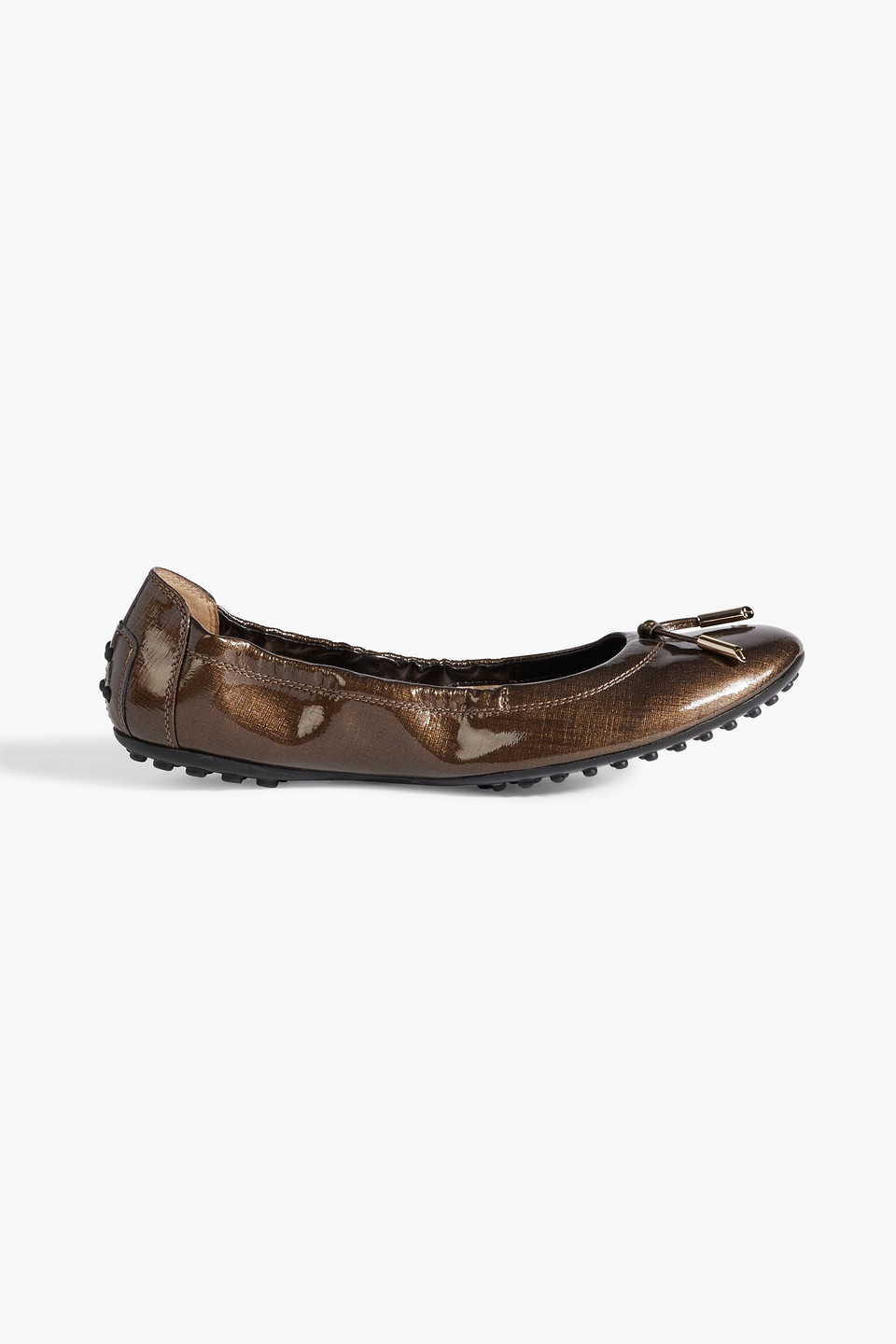 Tod's Ballet Flats In Yellow