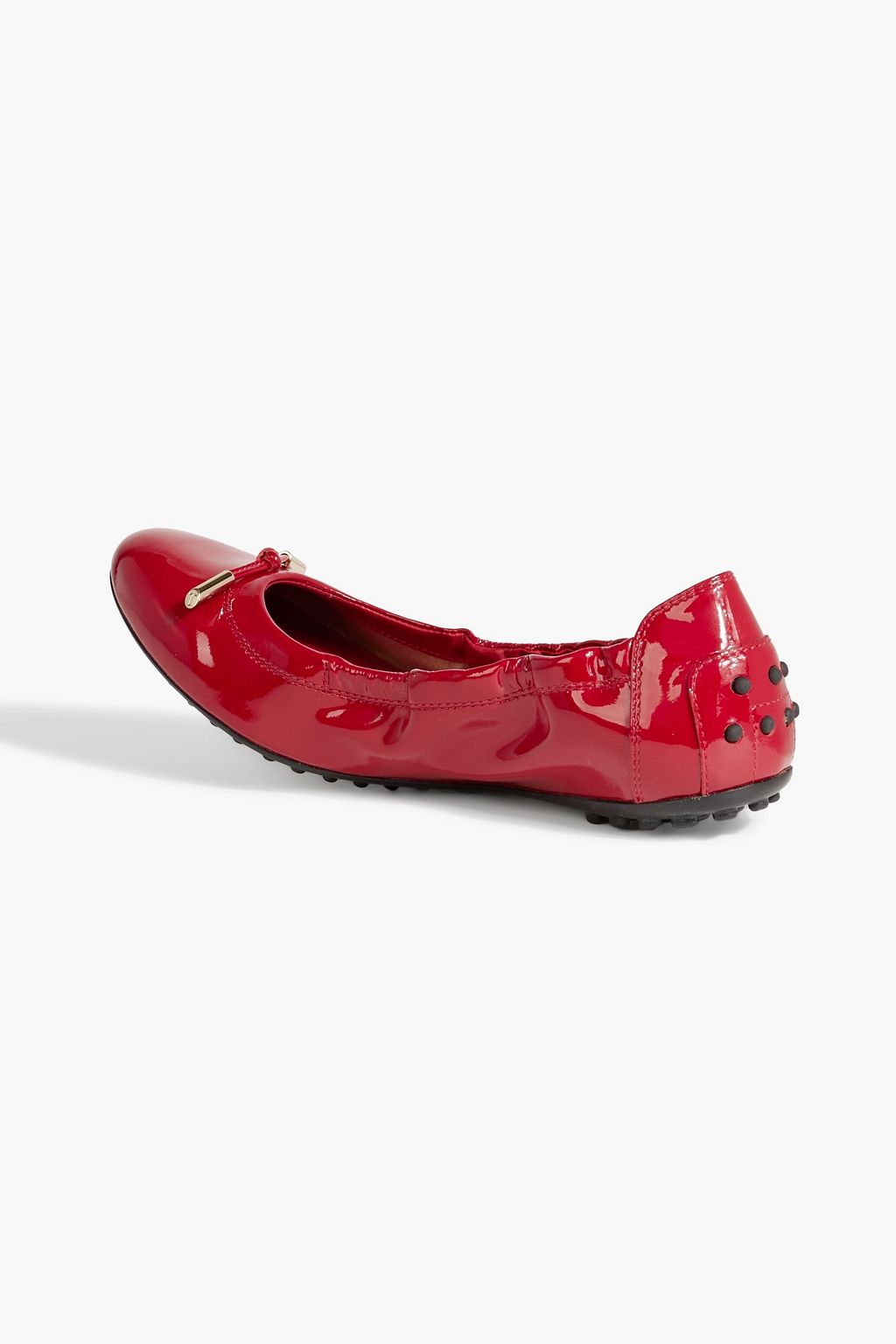 TOD'S Patent-leather ballet flats