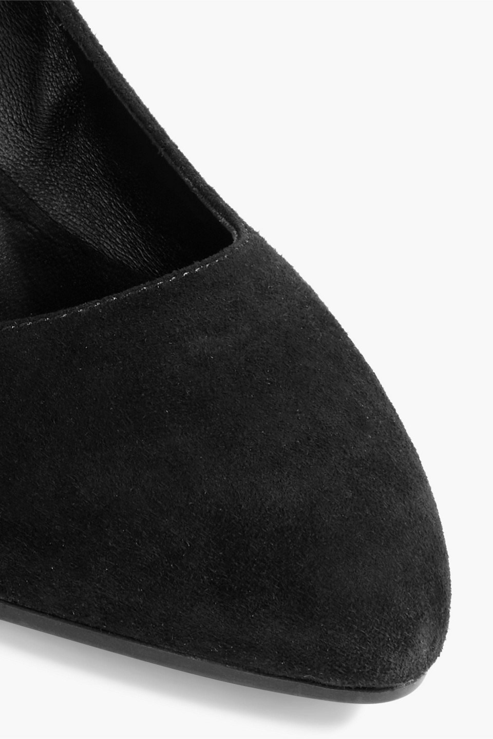 TOD'S ZEPPA SUEDE WEDGE PUMPS